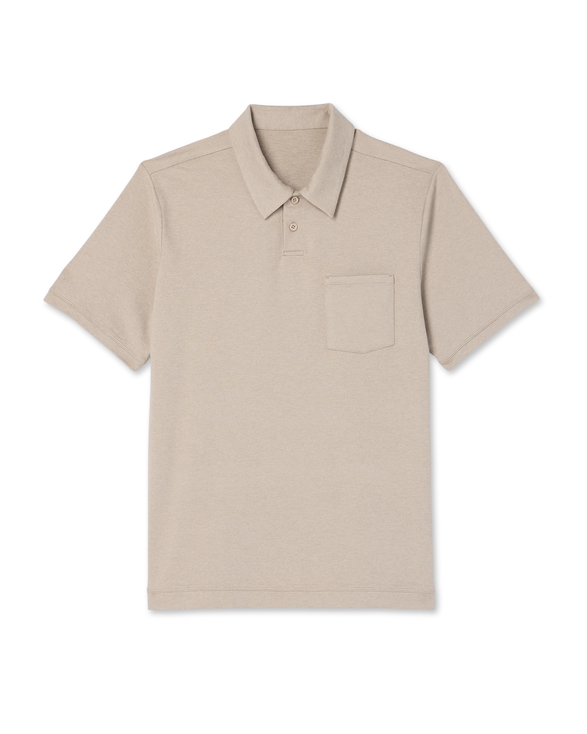 Short Sleeve Ponto Performance Polo | Dark Salt Heather