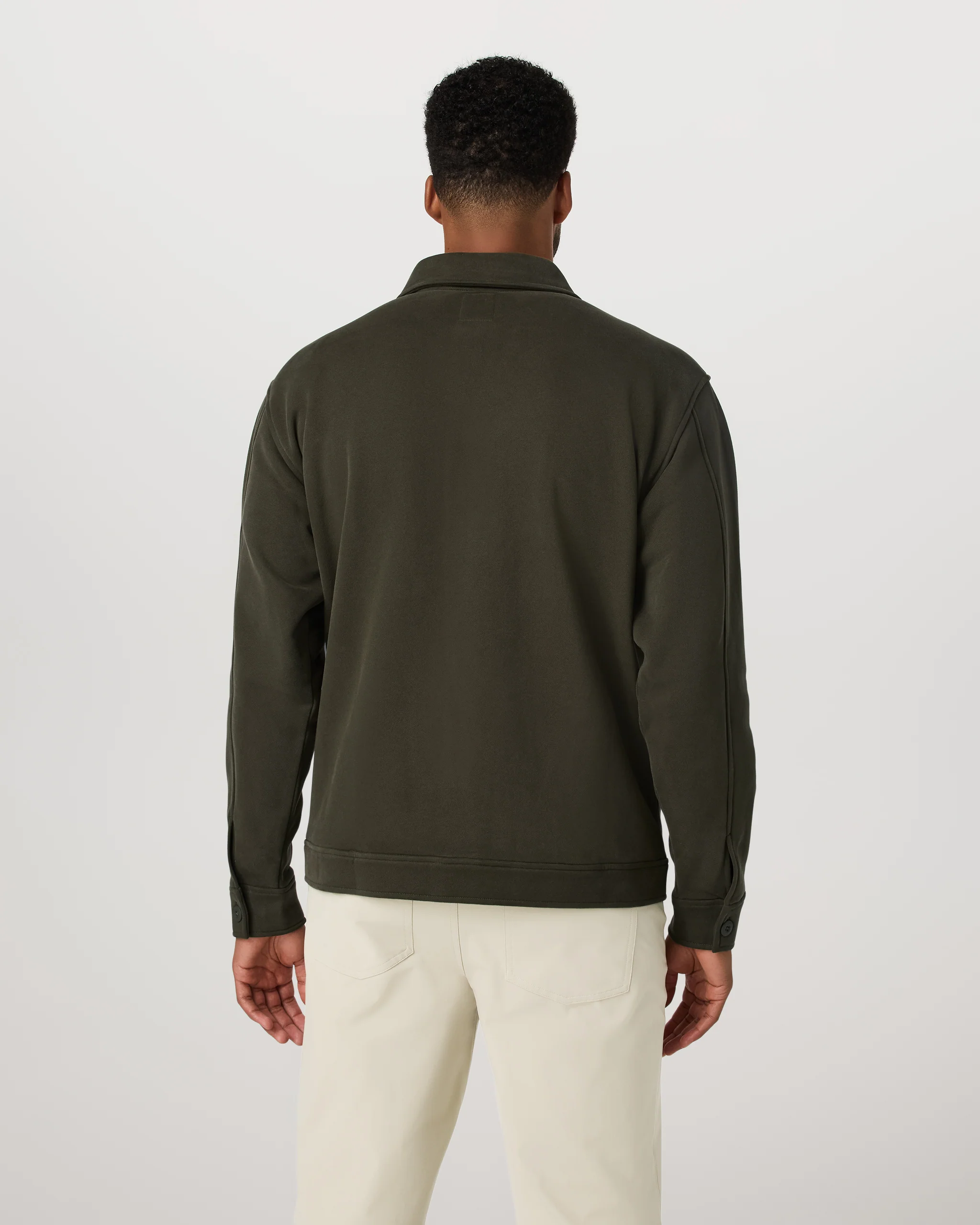 Seaside Shirt Jacket | Olive