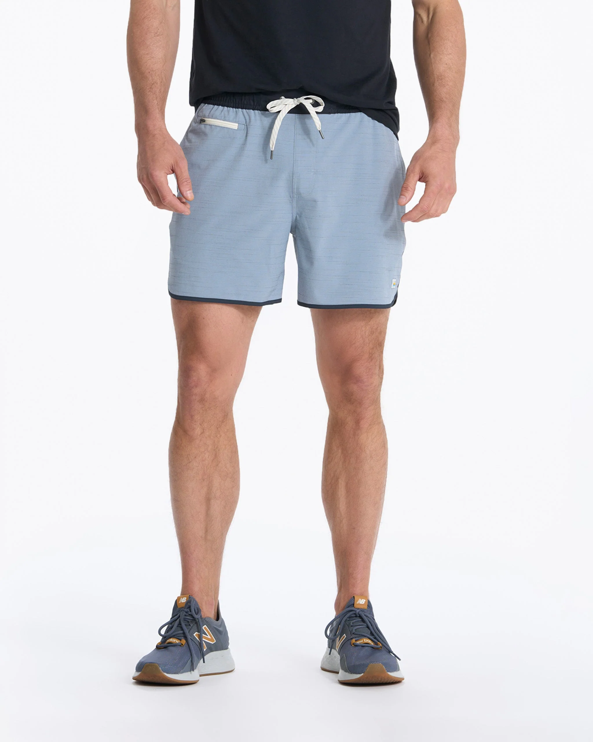 20687-banks-short-unlined-5-light-cloud-slub-stripe-1.webp Banks Short Unlined 5" | Light Cloud Slub Stripe