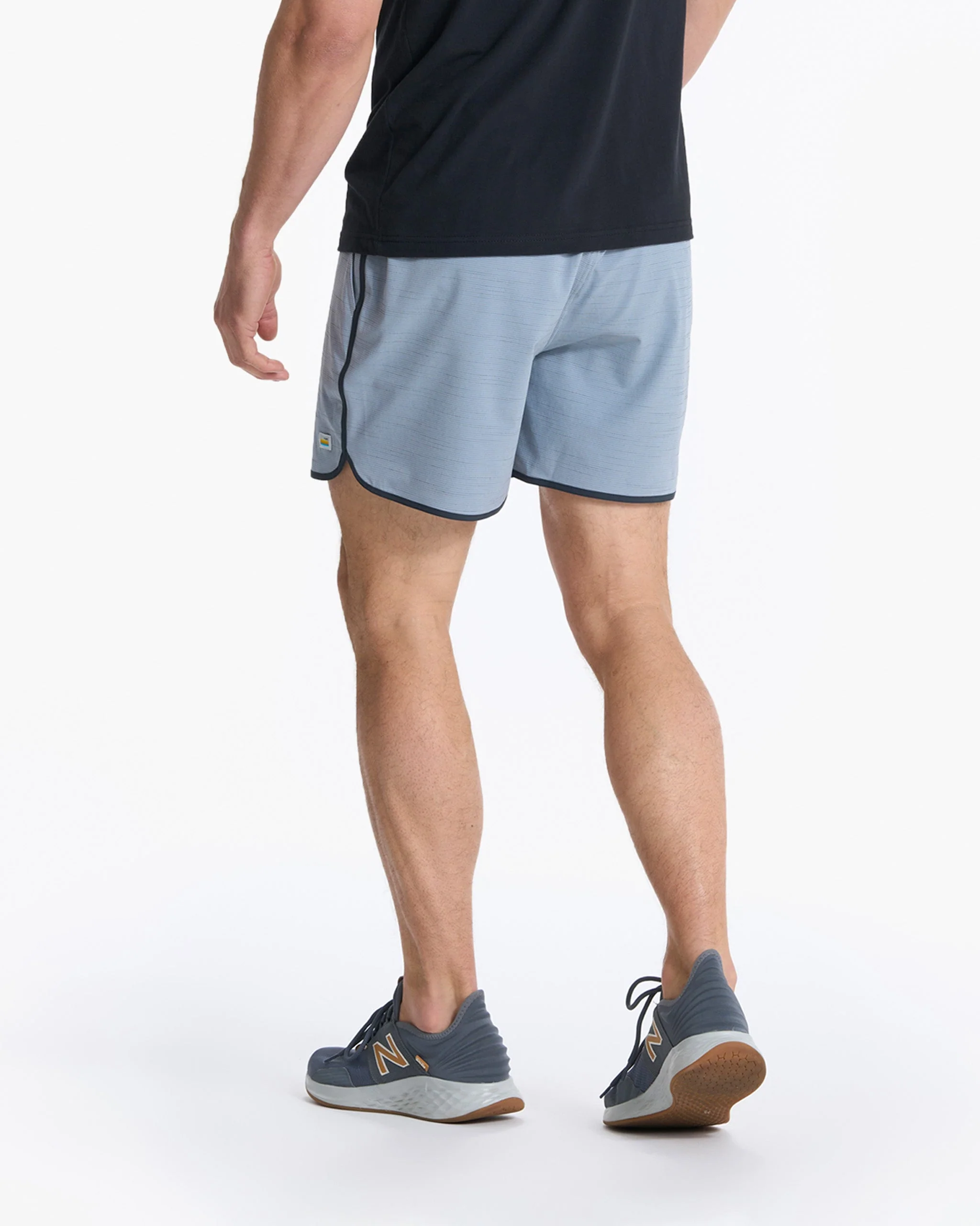 20687-banks-short-unlined-5-light-cloud-slub-stripe-4.webp Banks Short Unlined 5" | Light Cloud Slub Stripe