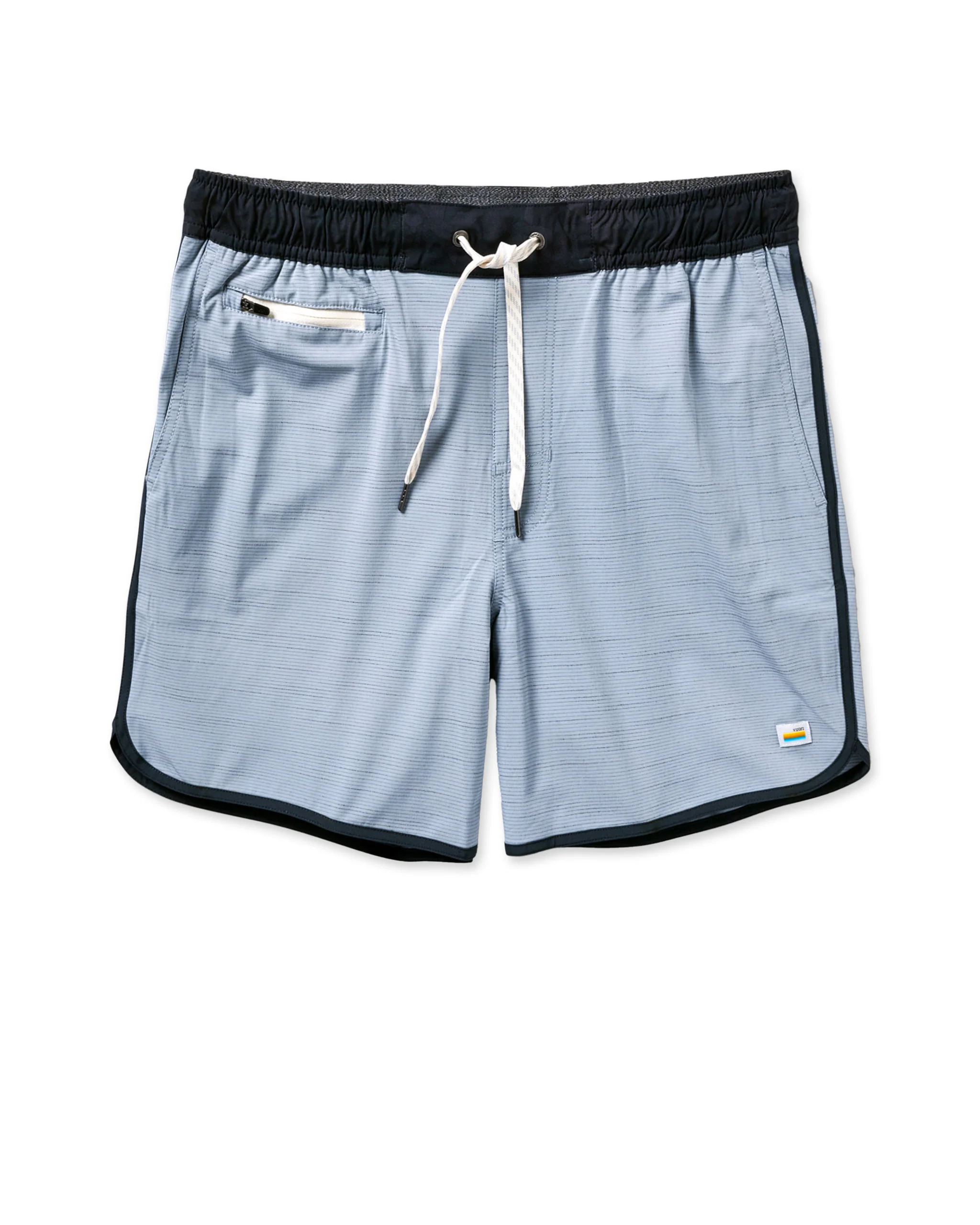 20687-banks-short-unlined-5-light-cloud-slub-stripe-6.webp Banks Short Unlined 5" | Light Cloud Slub Stripe