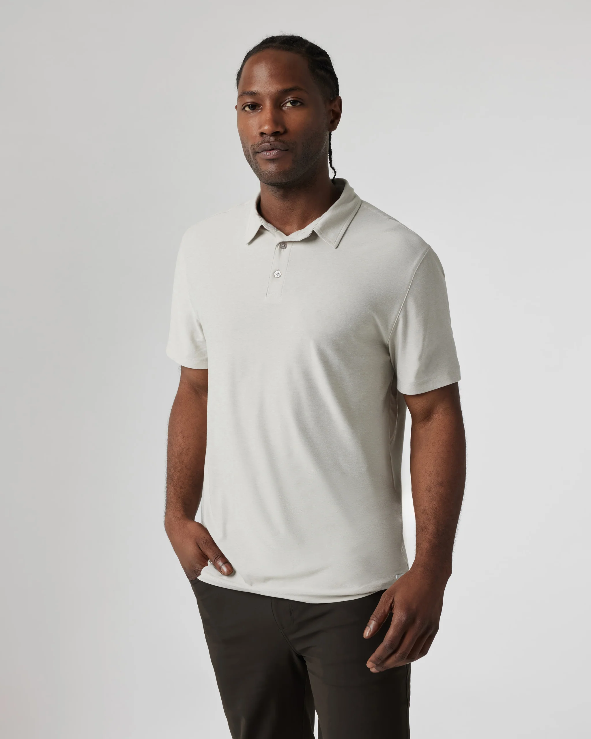 Strato Tech Polo | Salt Heather