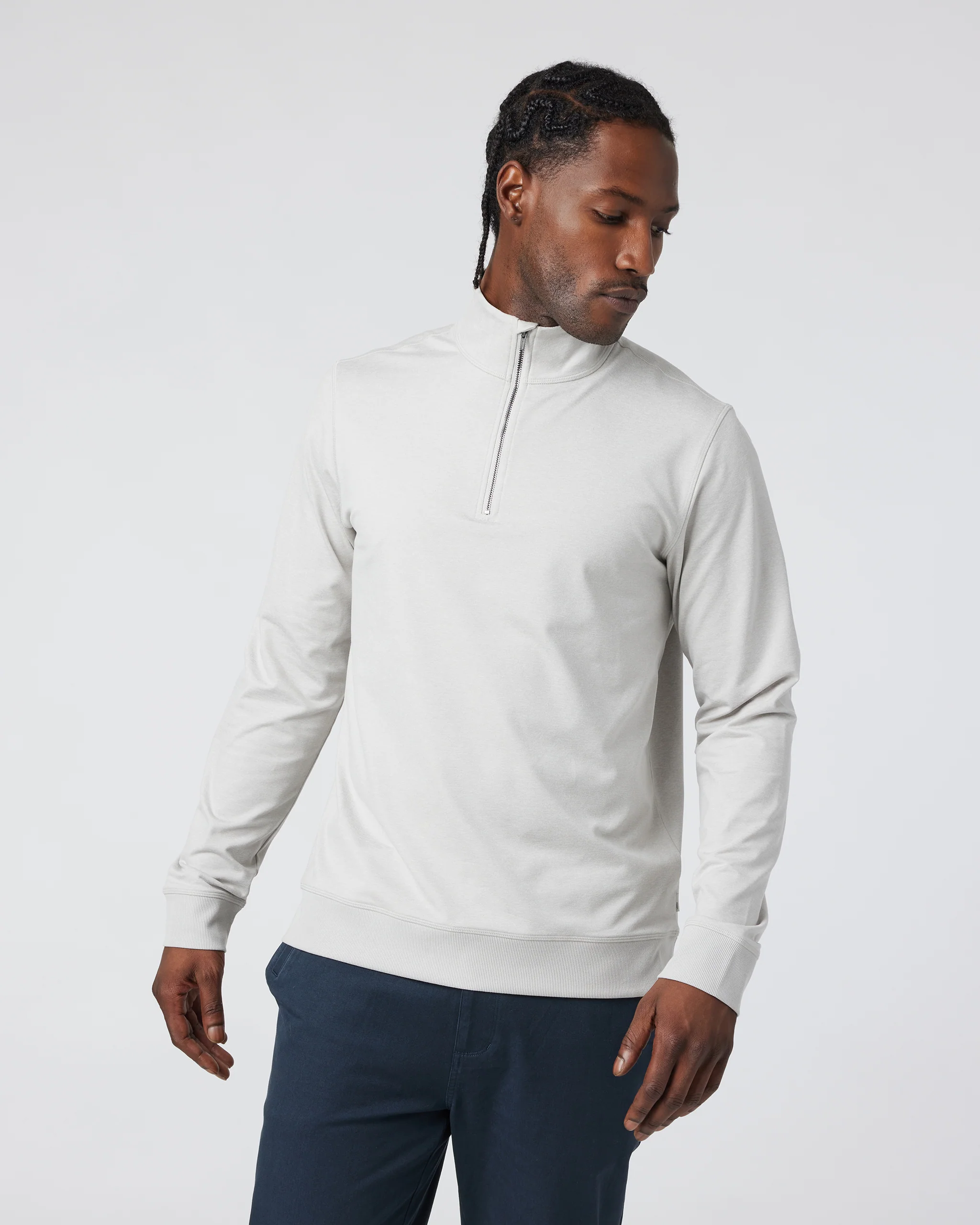 20980-coronado-half-zip-suede-heather-4.webp Coronado Half Zip | Suede Heather