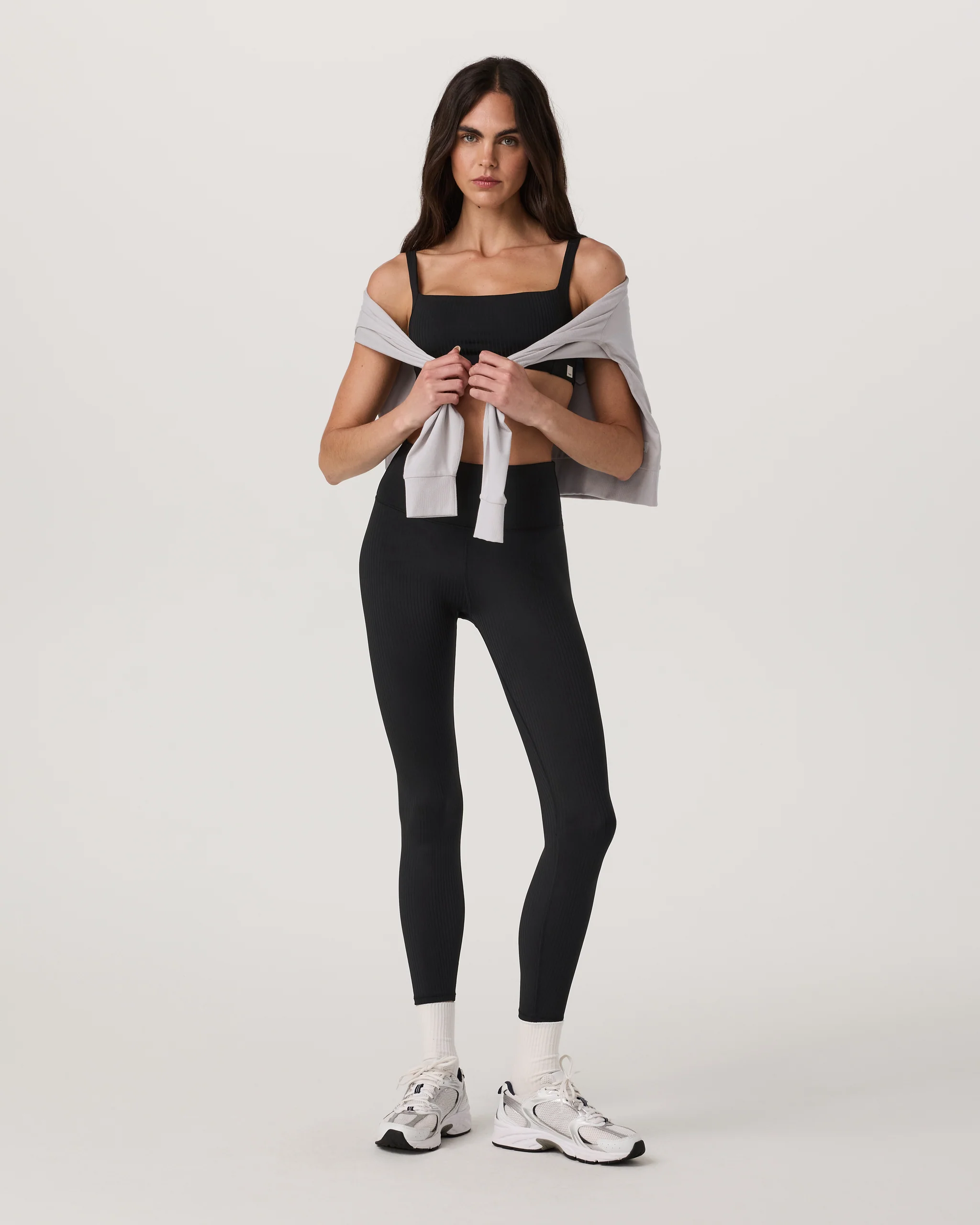 Inversion Rib Bra | Black