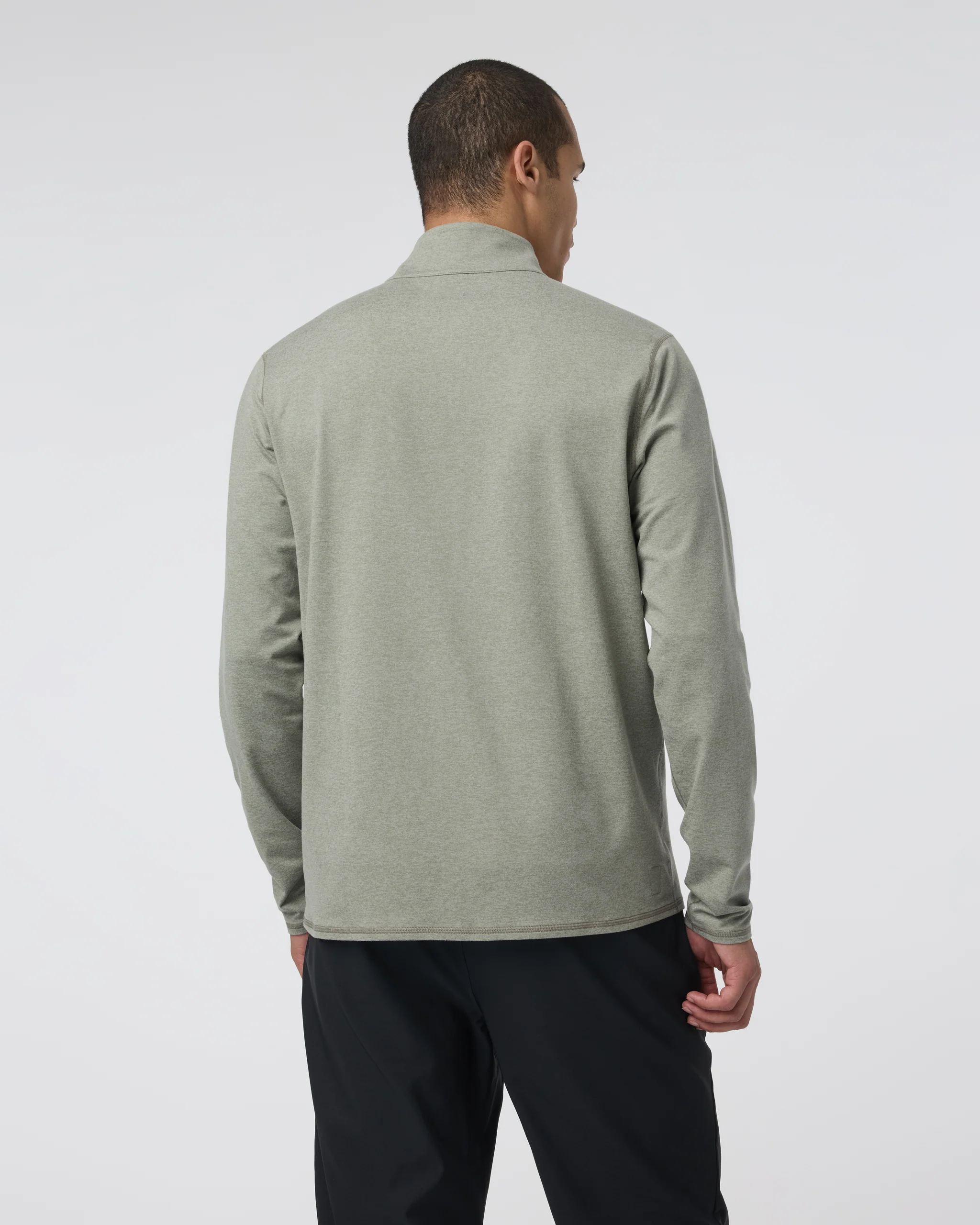 Ponto Half Zip Mock Neck | Laurel Heather