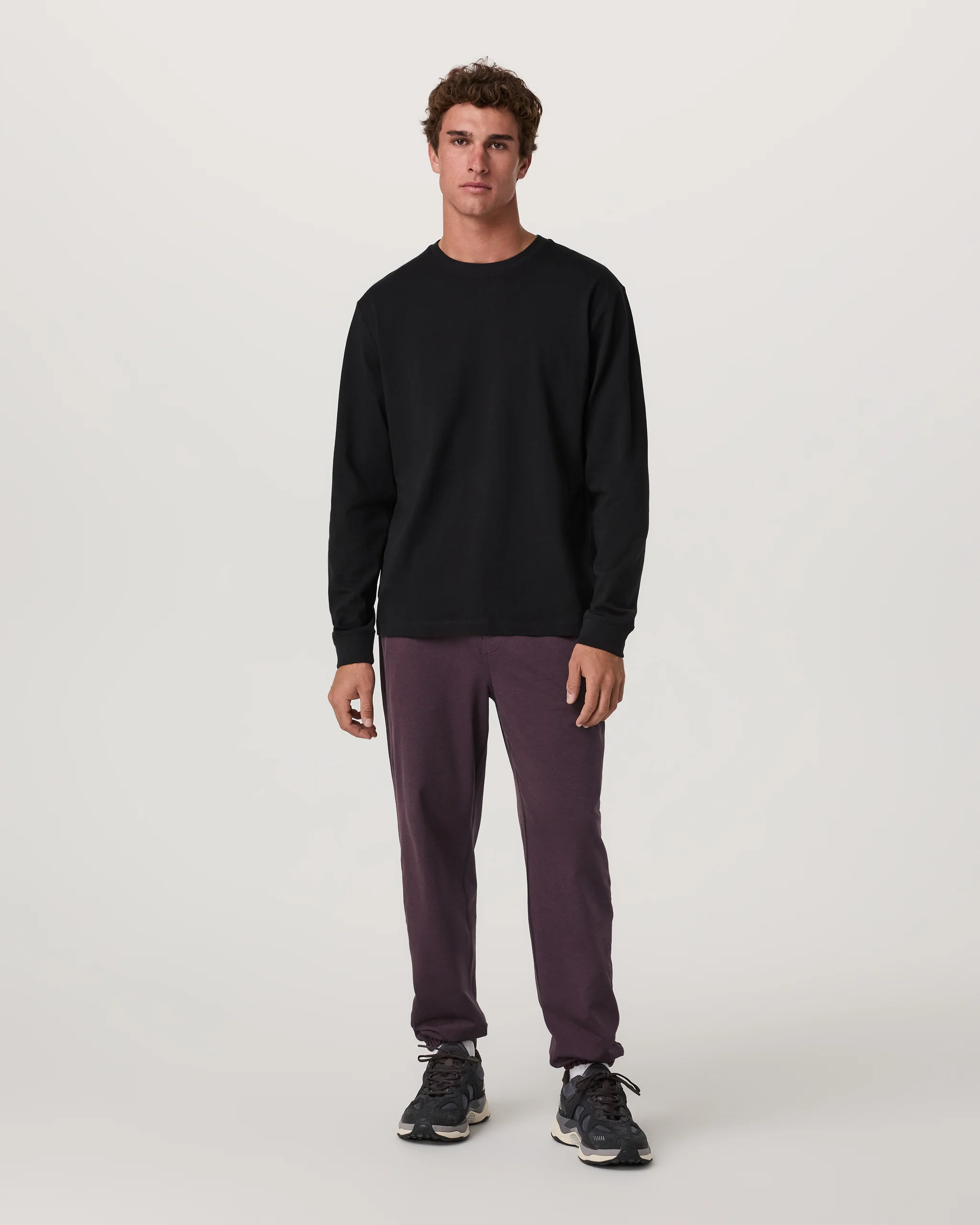 Coronado Sweatpant | Raisin Heather