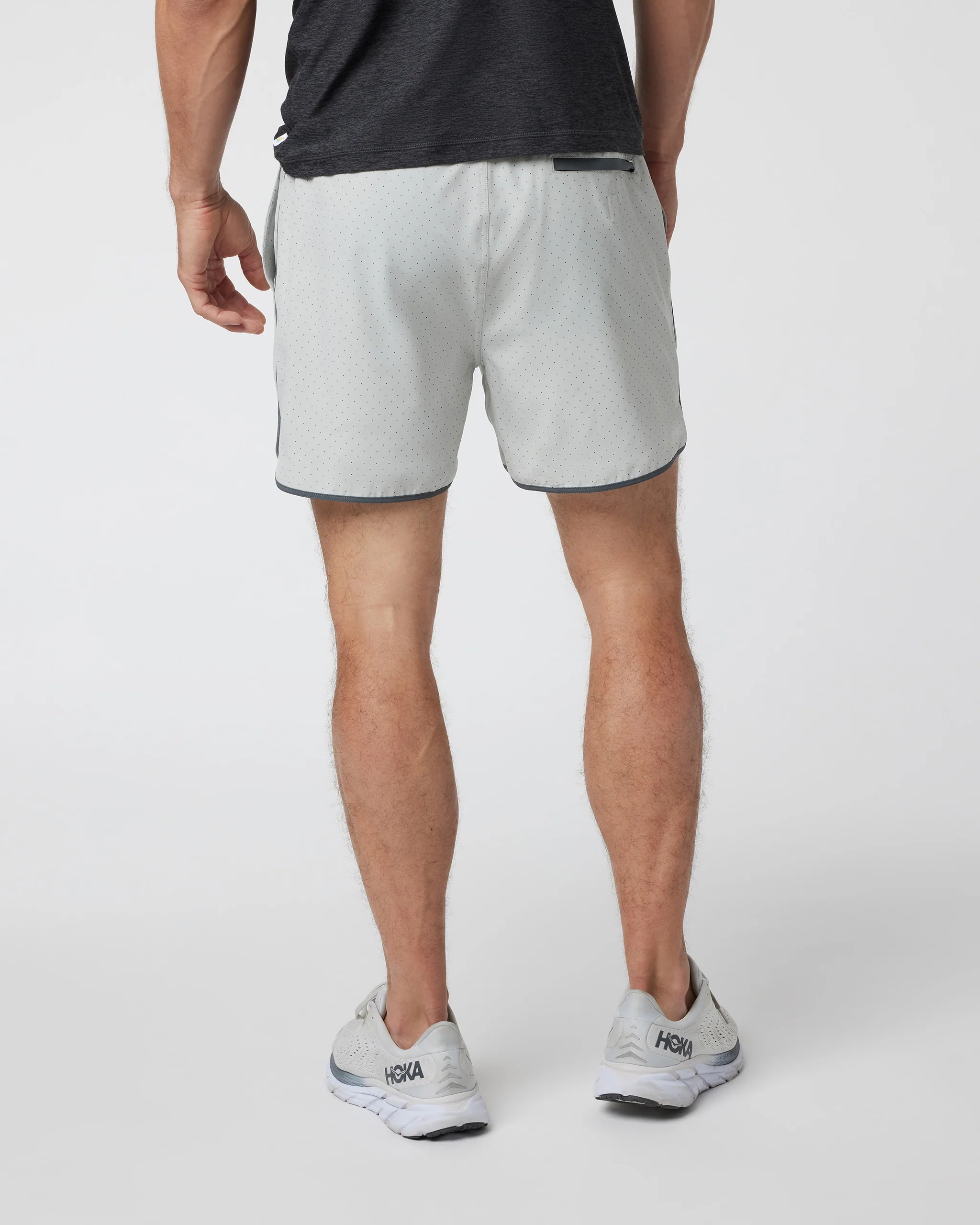Banks Short Unlined 5" | Sky Grey Micro Dot