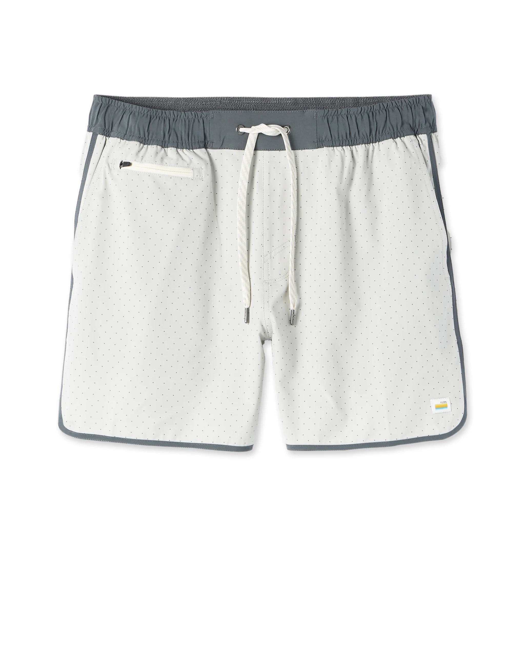 Banks Short Unlined 5" | Sky Grey Micro Dot