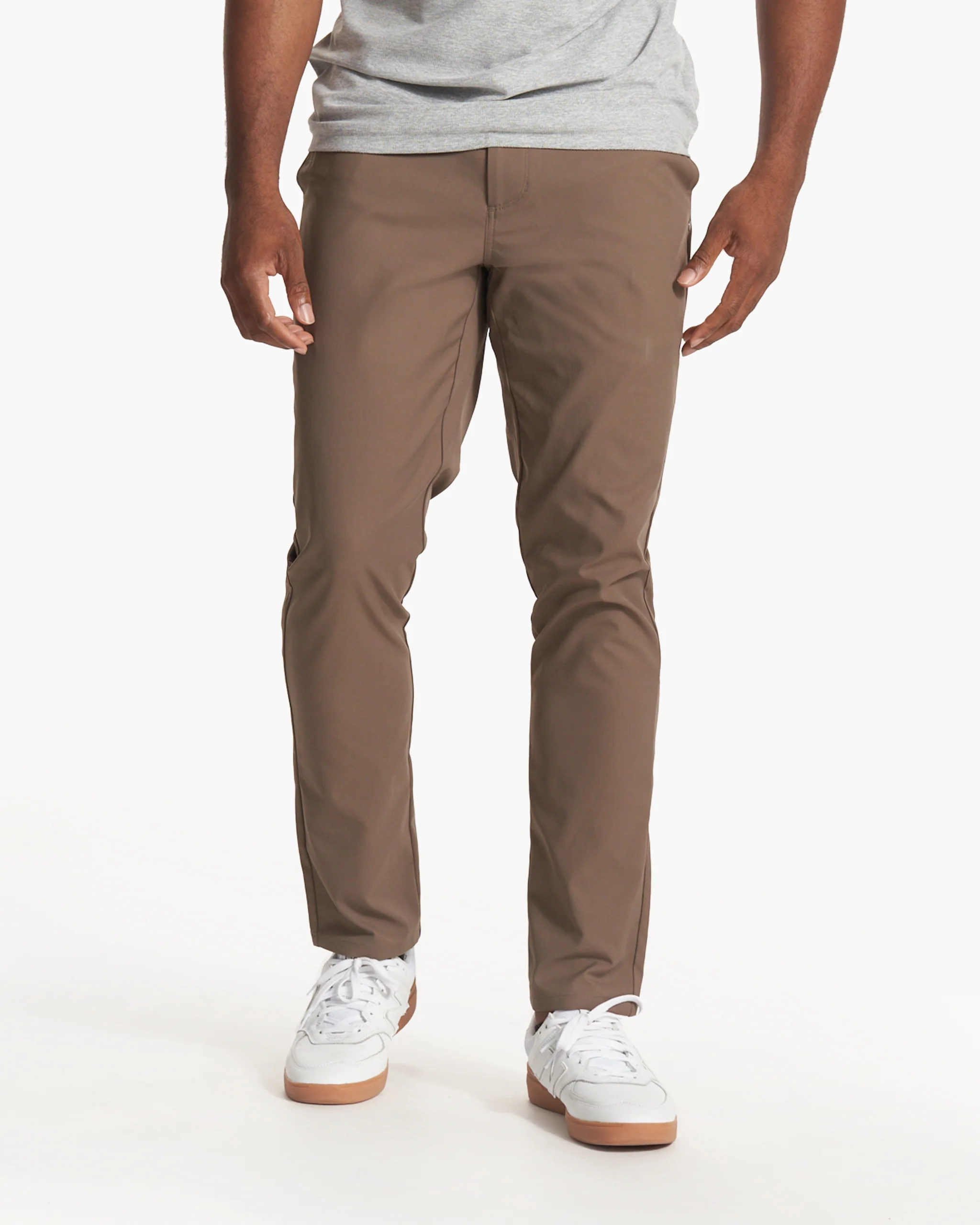 Cascade Tech Chino Pant Athletic Slim Fit 30" | Greige