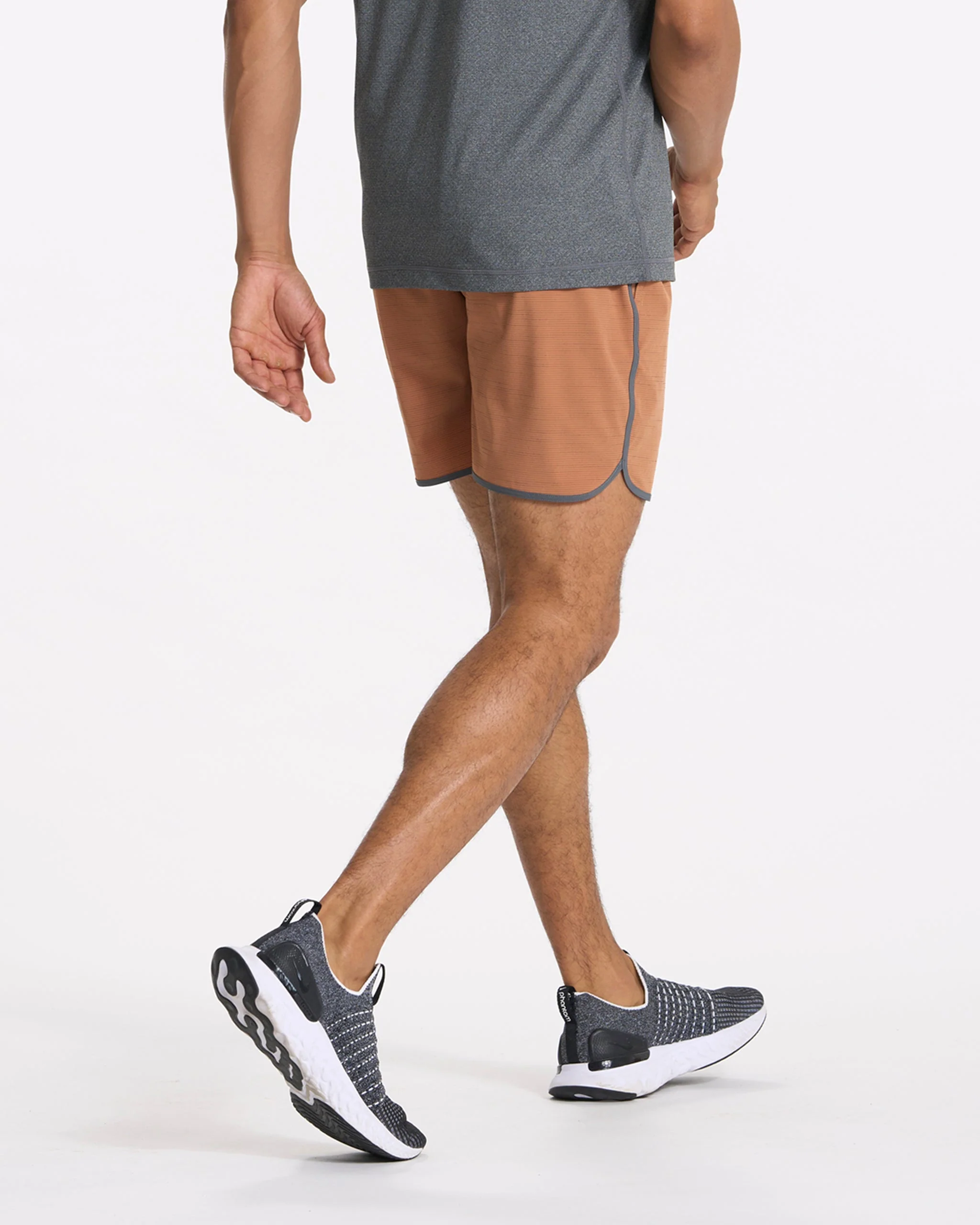 Banks Short Unlined 5" | Palo Santo Slub Stripe