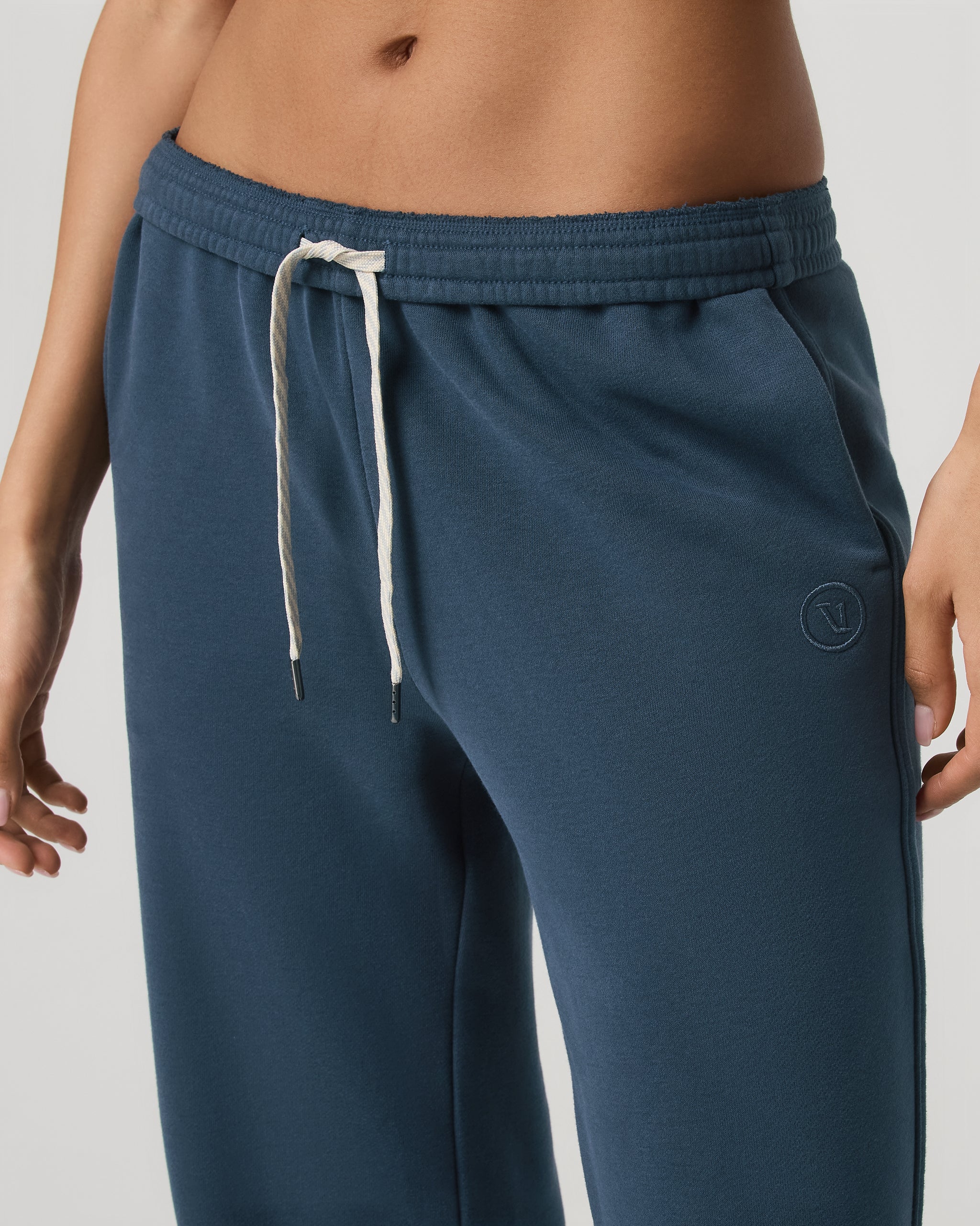 Sedona Straight Leg Sweatpant | Ocean Blue