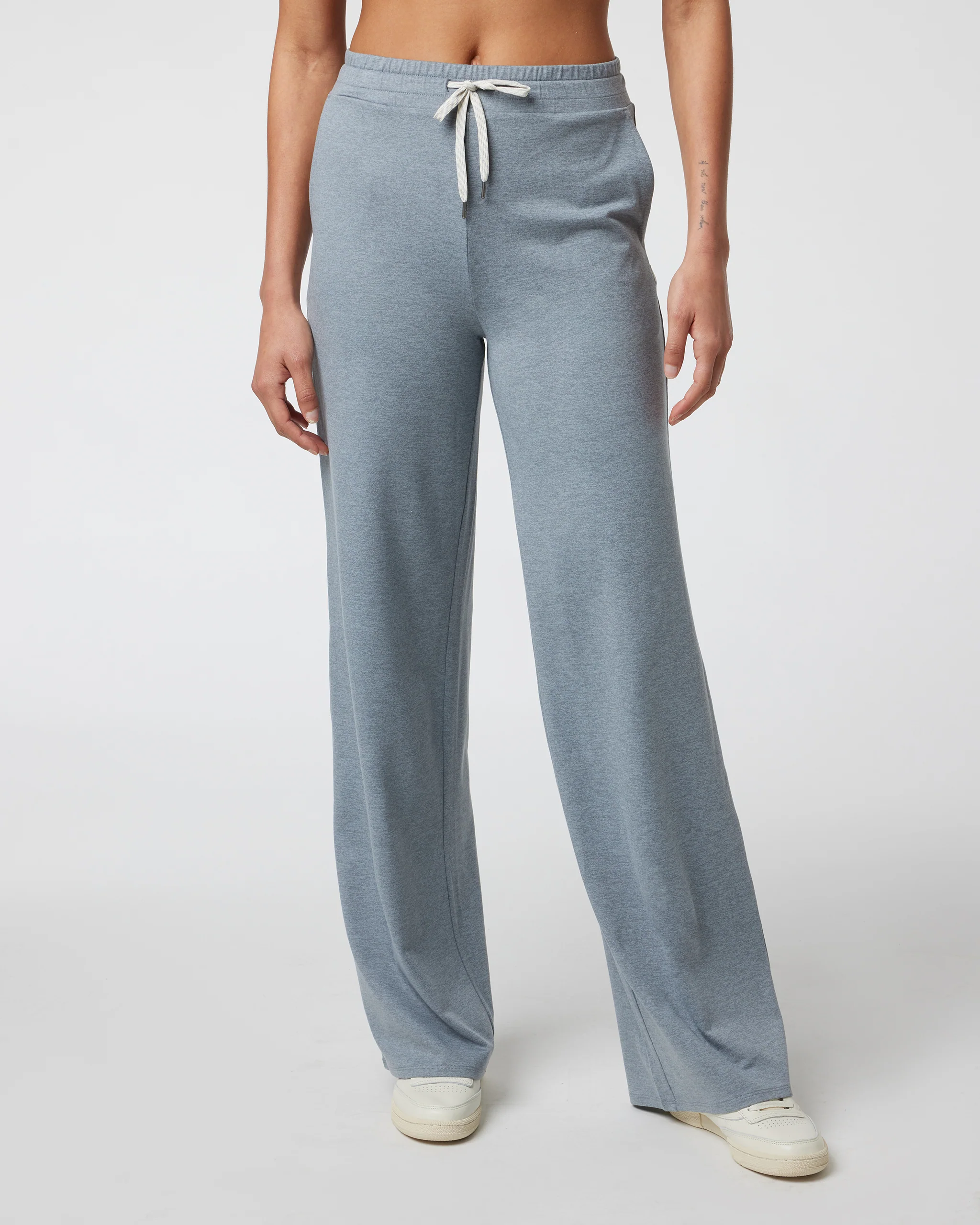21782-halo-essential-wideleg-pant-long-mallorca-heather-1.webp Halo Essential Wideleg Pant - Long | Mallorca Heather