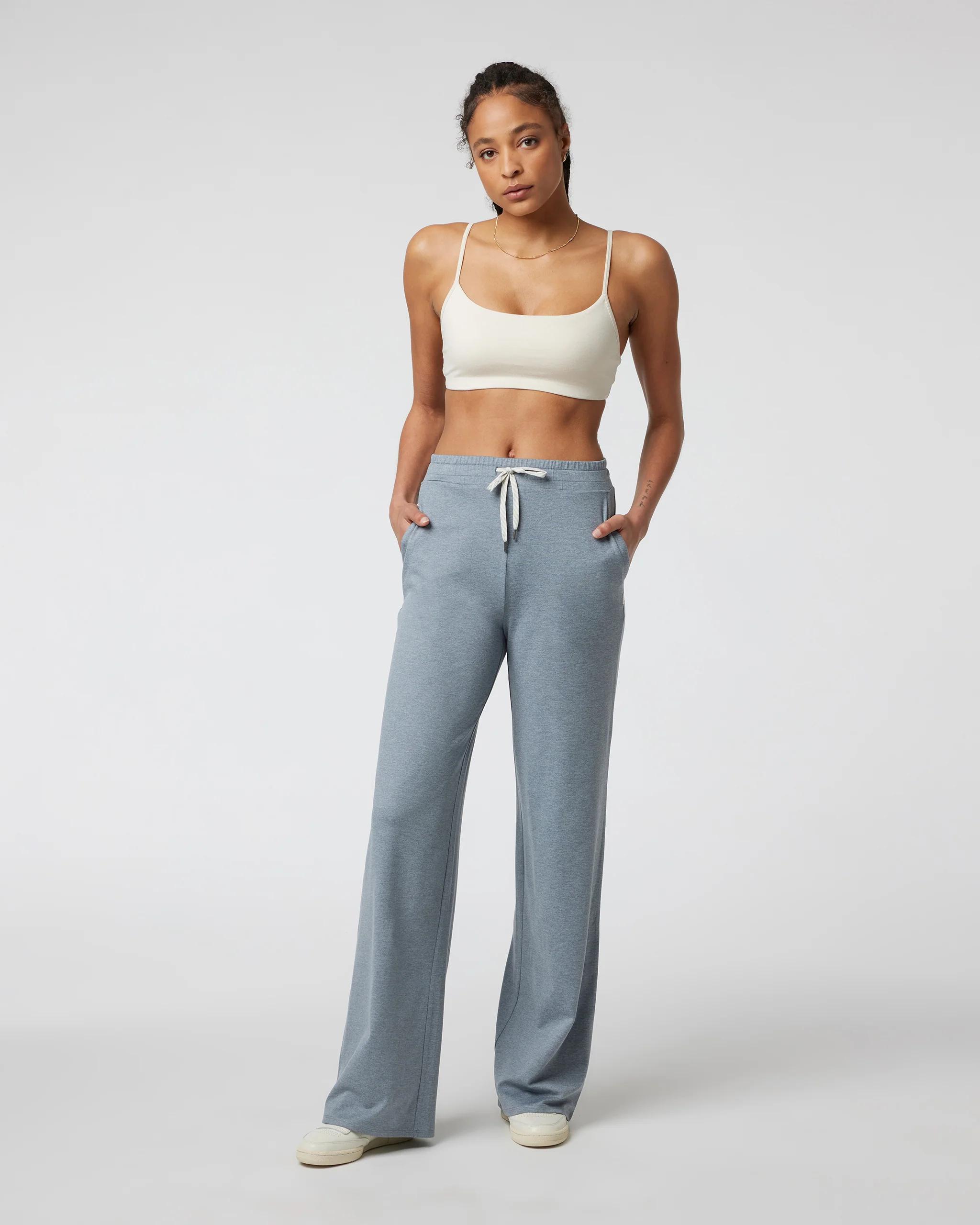 21782-halo-essential-wideleg-pant-long-mallorca-heather-2.webp Halo Essential Wideleg Pant - Long | Mallorca Heather