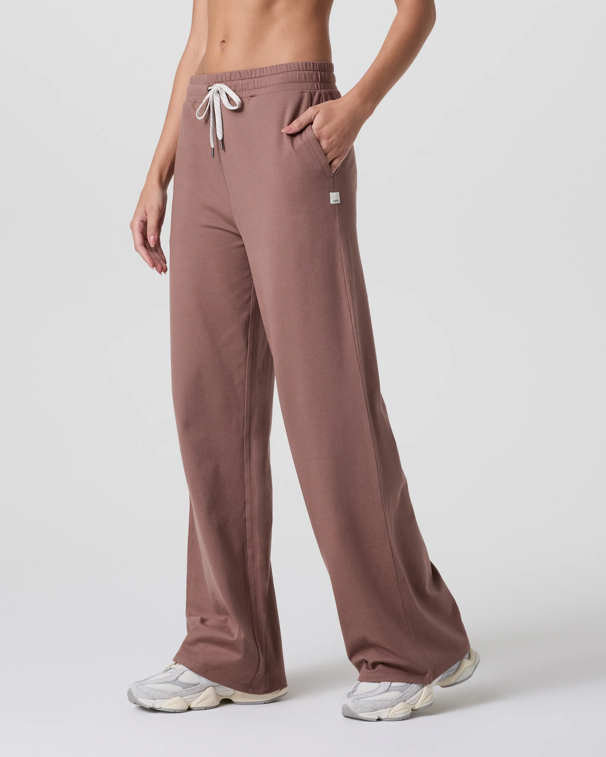 21807-halo-essential-wideleg-pant-cardamom-heather-1.webp Halo Essential Wideleg Pant | Cardamom Heather