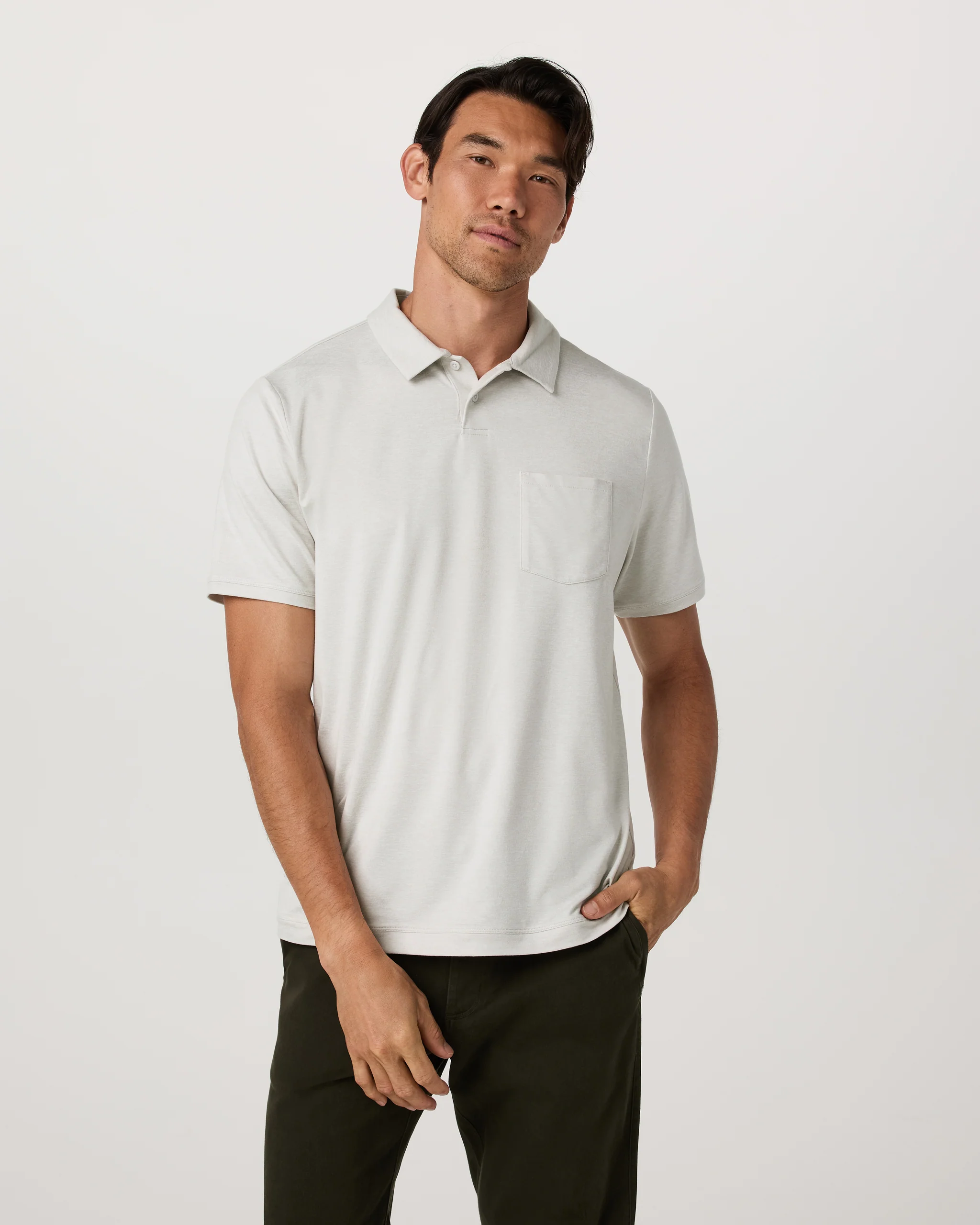 21830-short-sleeve-ponto-performance-polo-salt-heather-1.webp Short Sleeve Ponto Performance Polo | Salt Heather