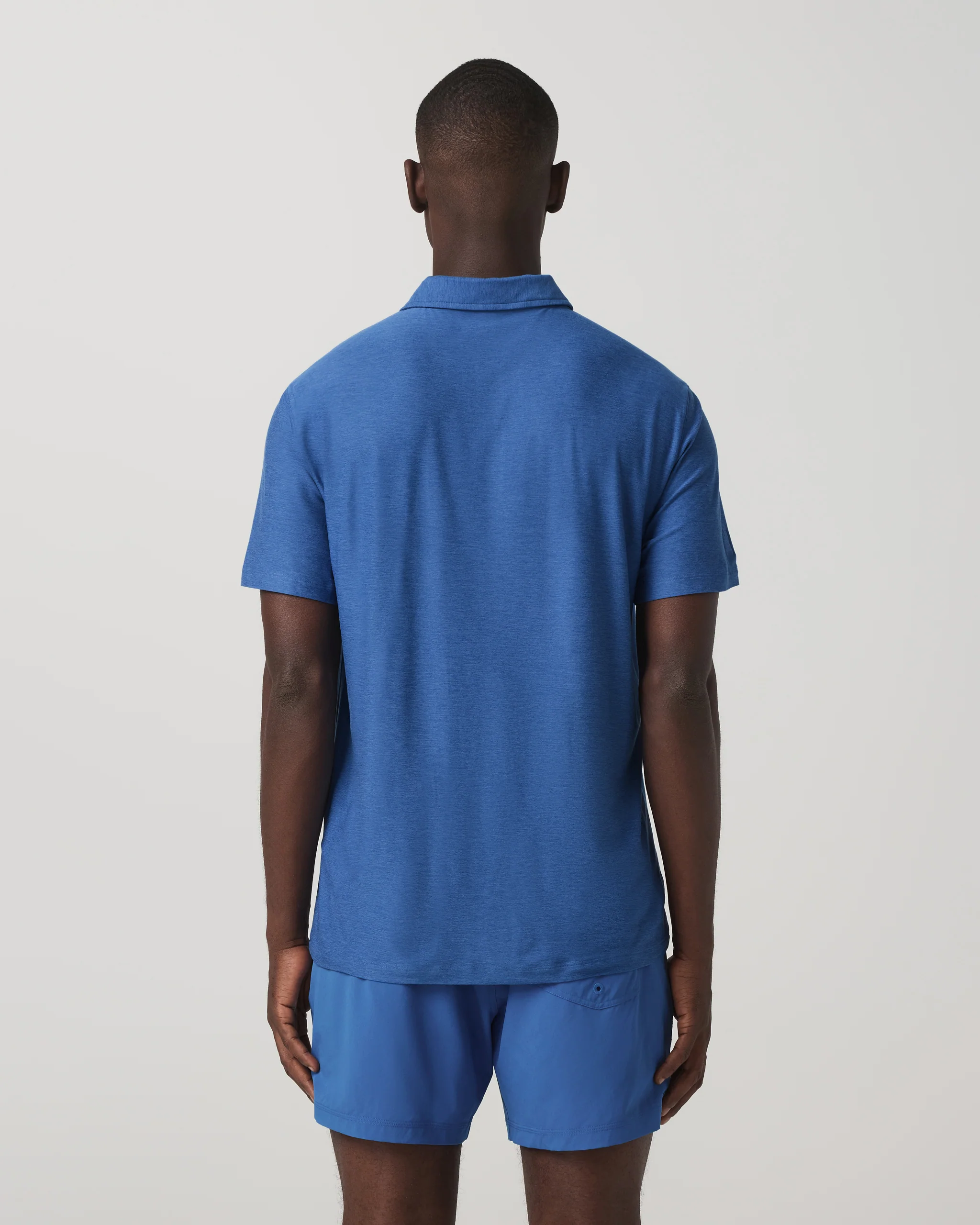 Strato Tech Polo | Court Blue Heather