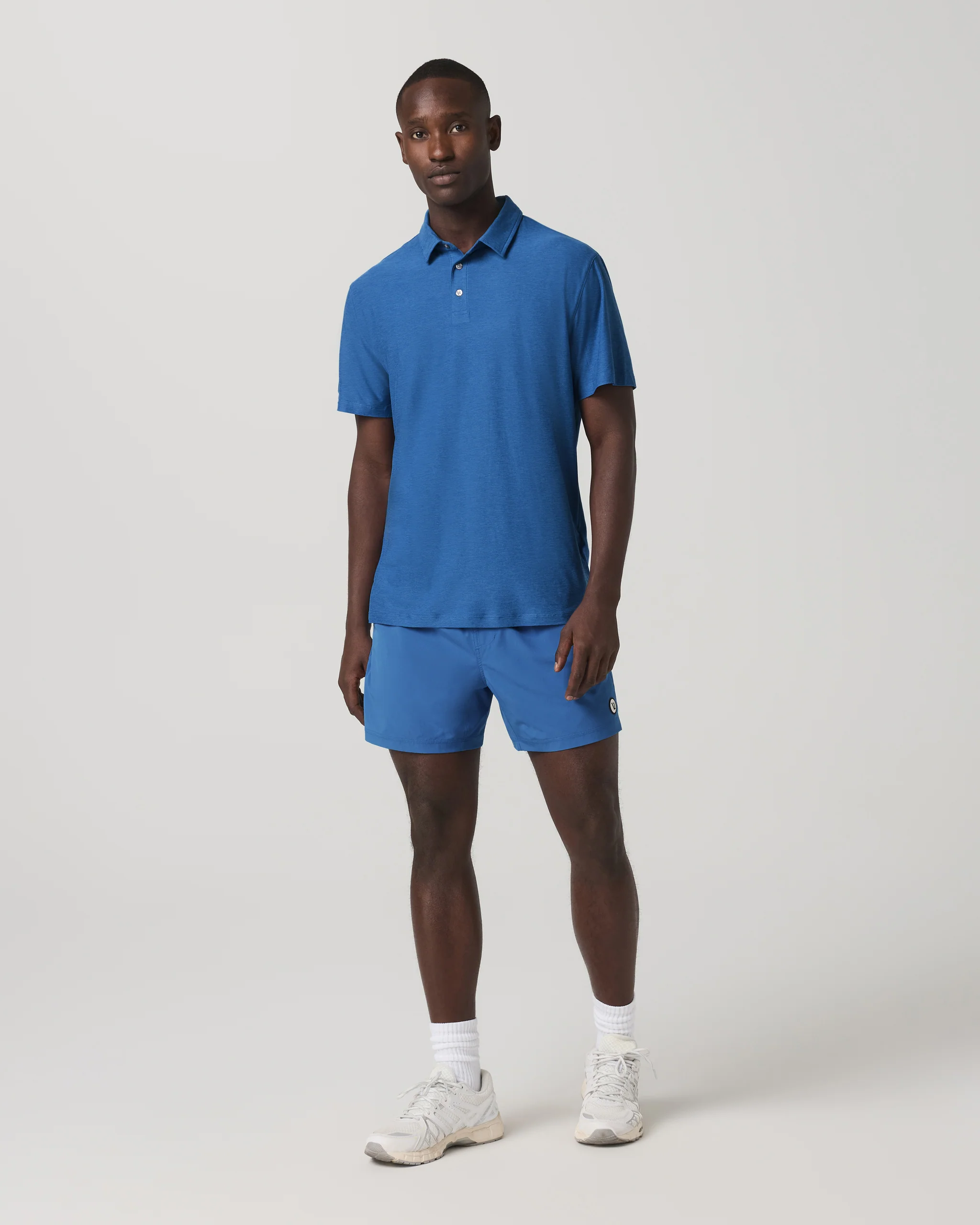 Strato Tech Polo | Court Blue Heather