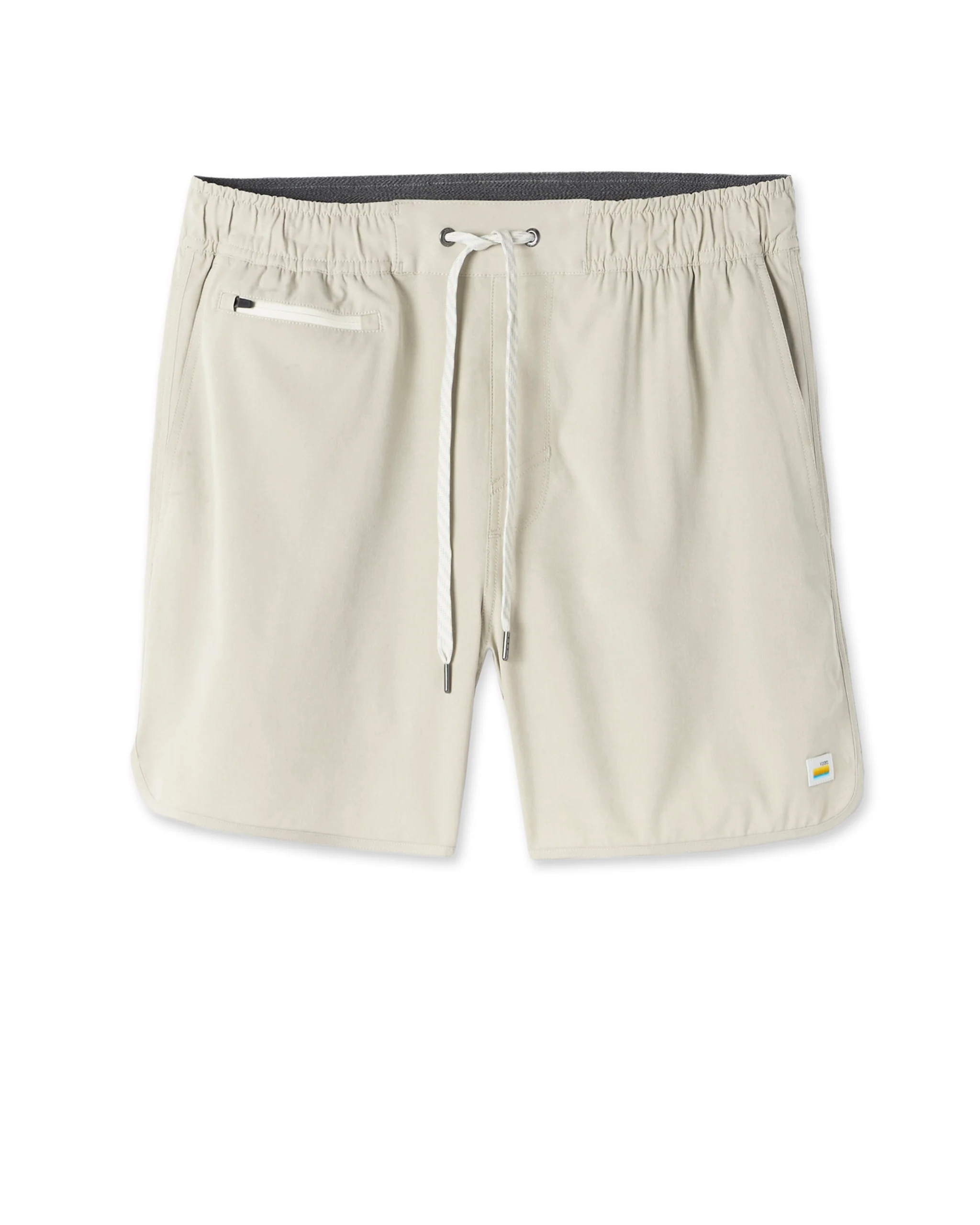 Banks Short Unlined 5" | Cashew Linen Texture