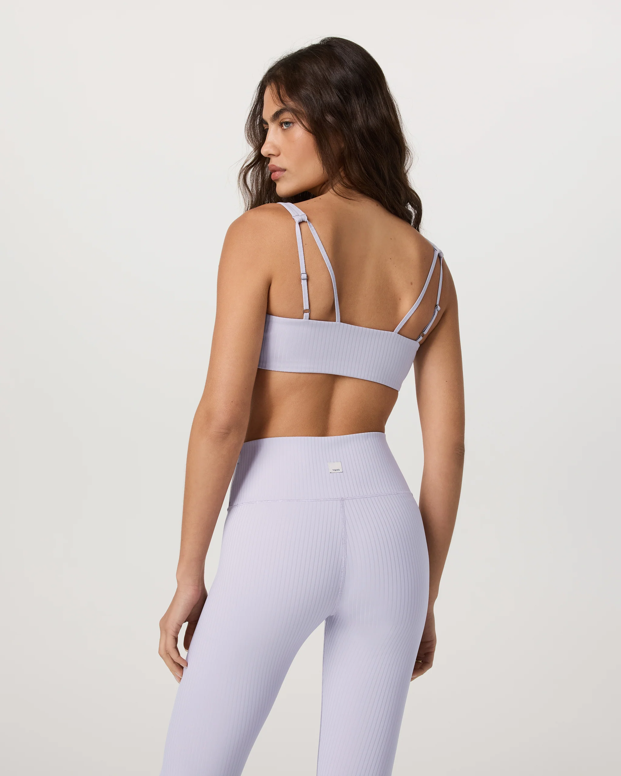 Inversion Rib Bra | Lavender Ice