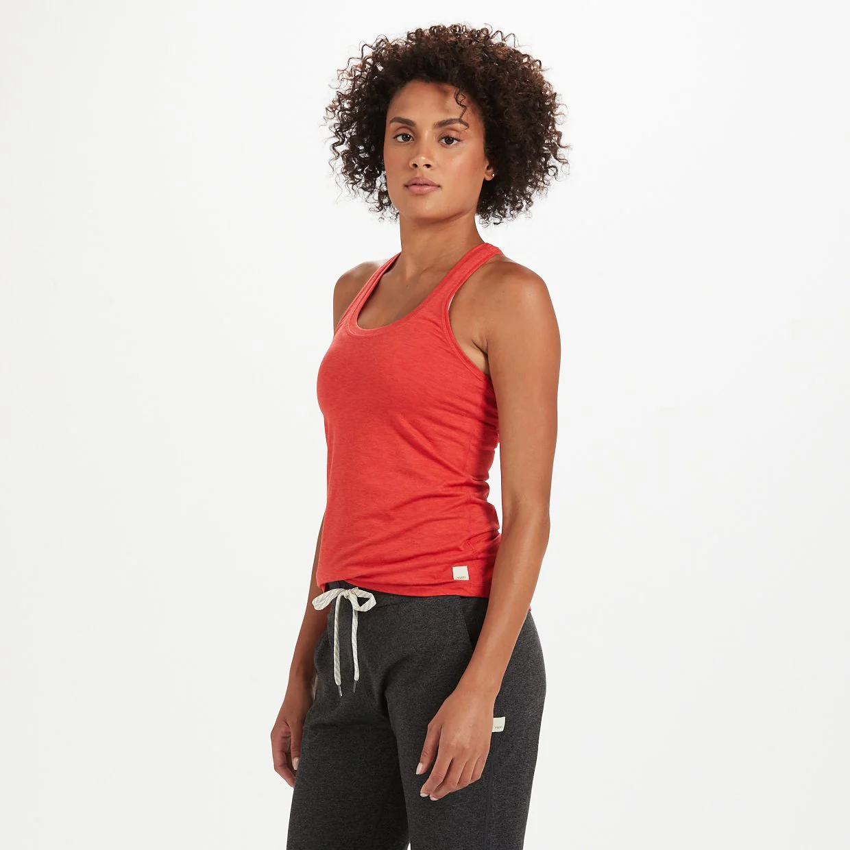 Lux Performance Tank | Melon Heather