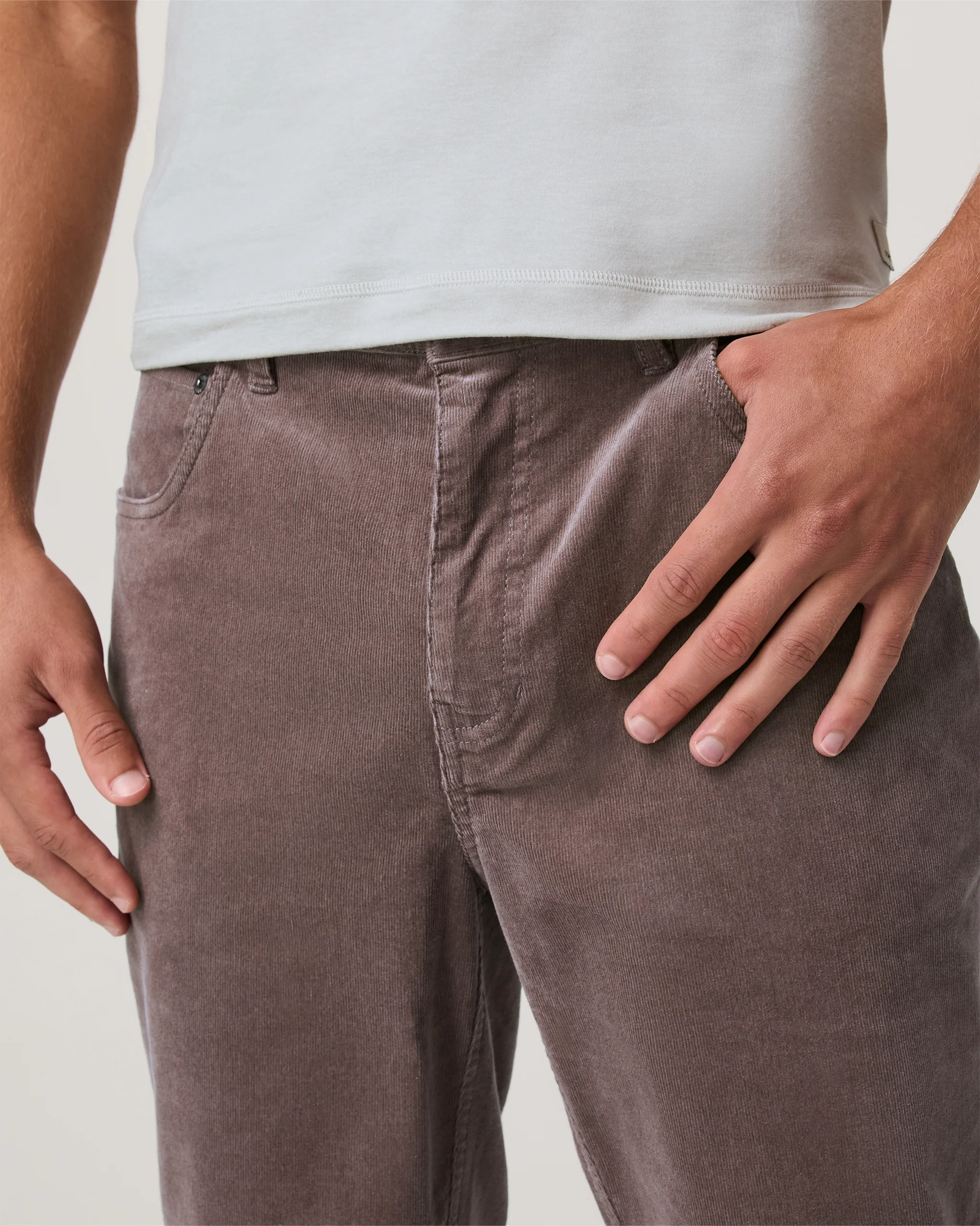 Optimist 5 Pocket Cord Pant Athletic Slim Fit | Huckleberry