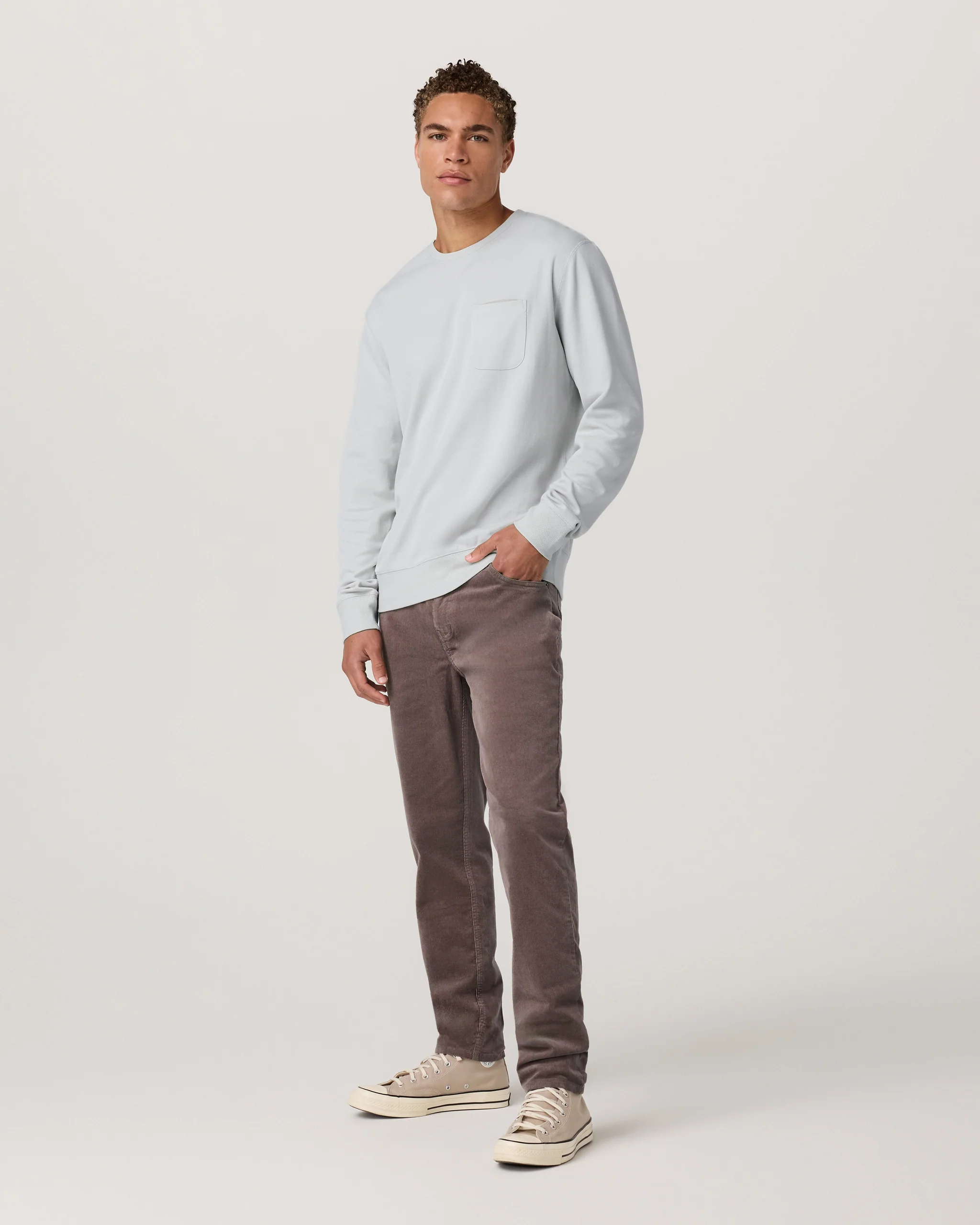 Optimist 5 Pocket Cord Pant Athletic Slim Fit | Huckleberry