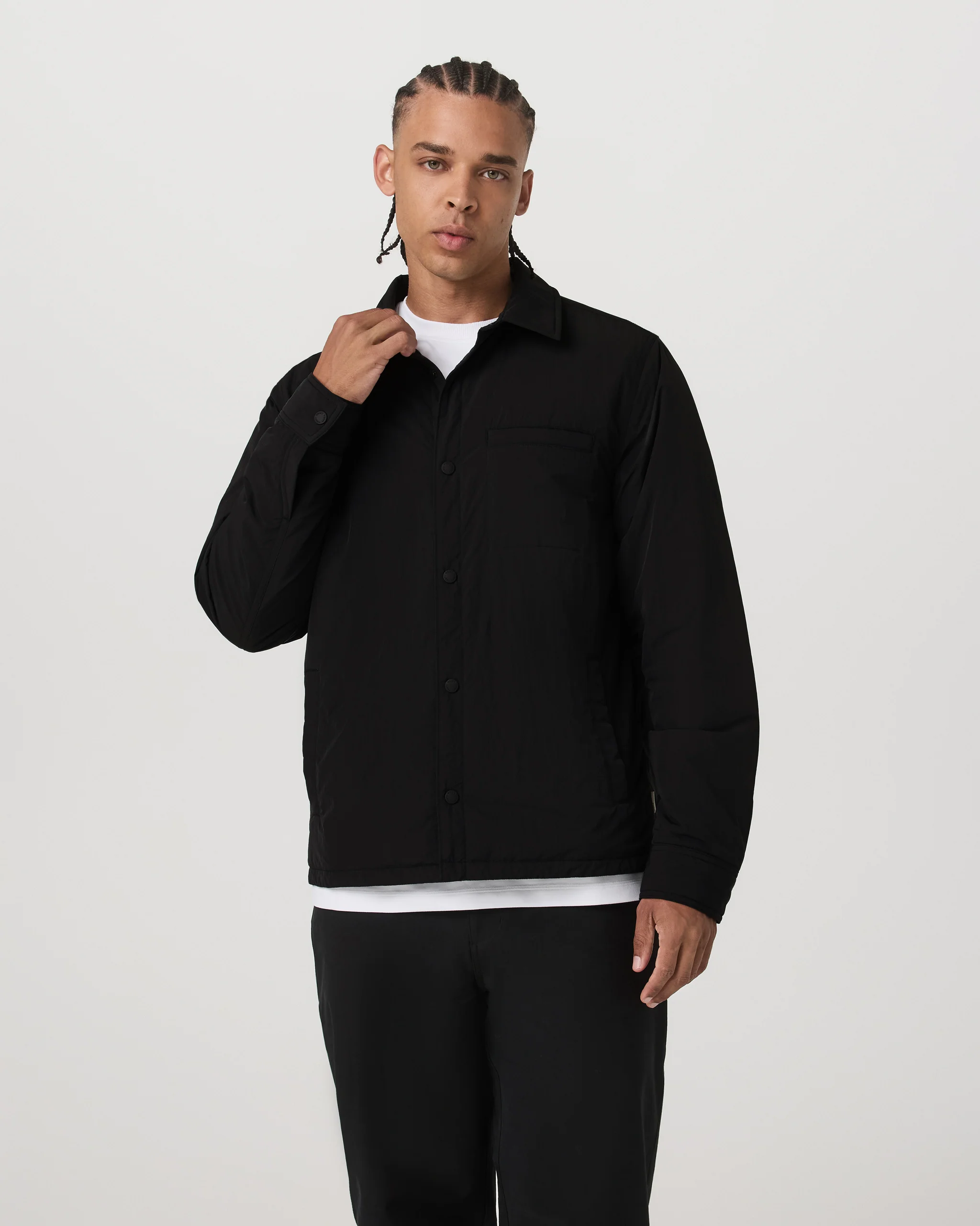 Nomad Insulated Shirt Jacket | Black