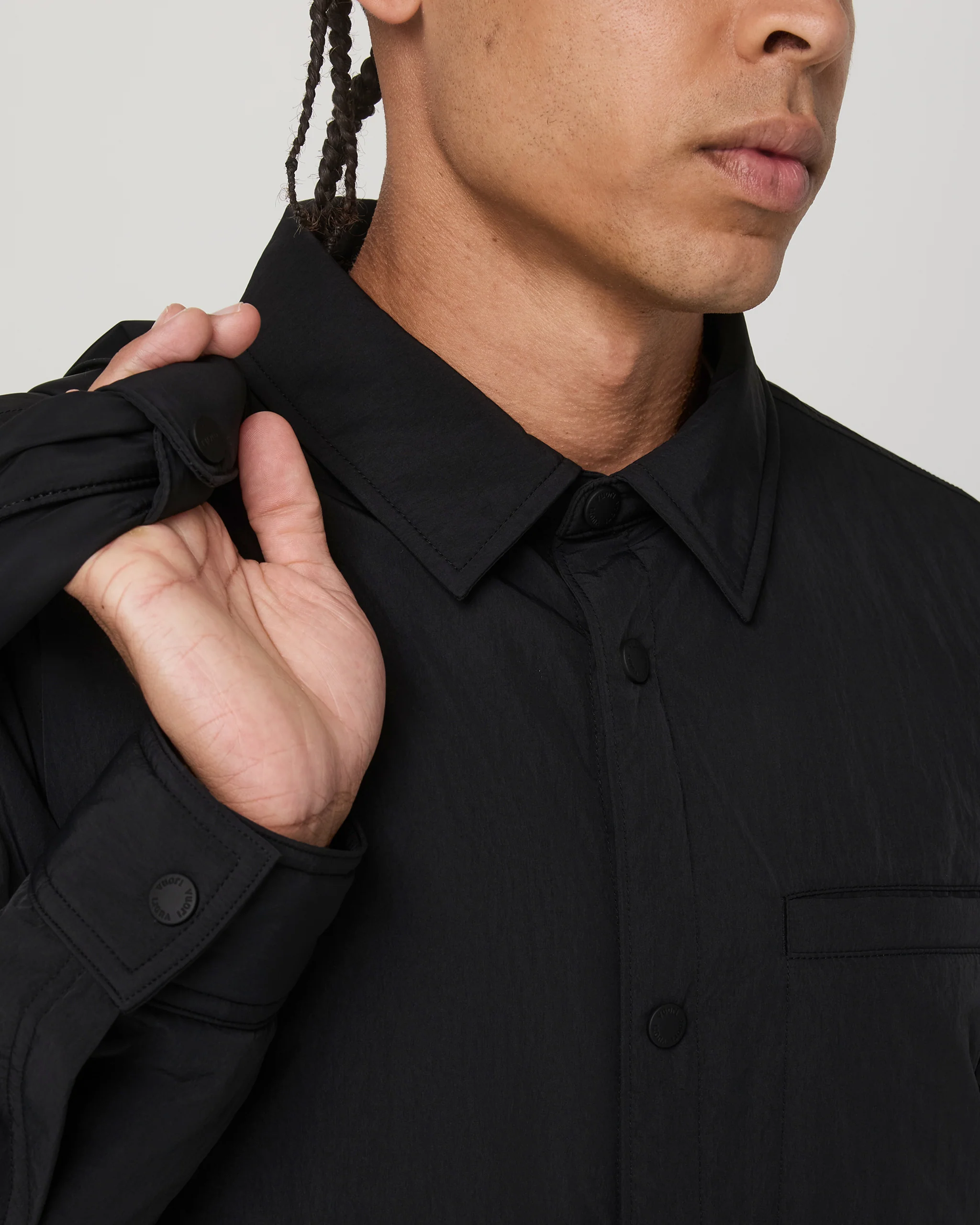 Nomad Insulated Shirt Jacket | Black