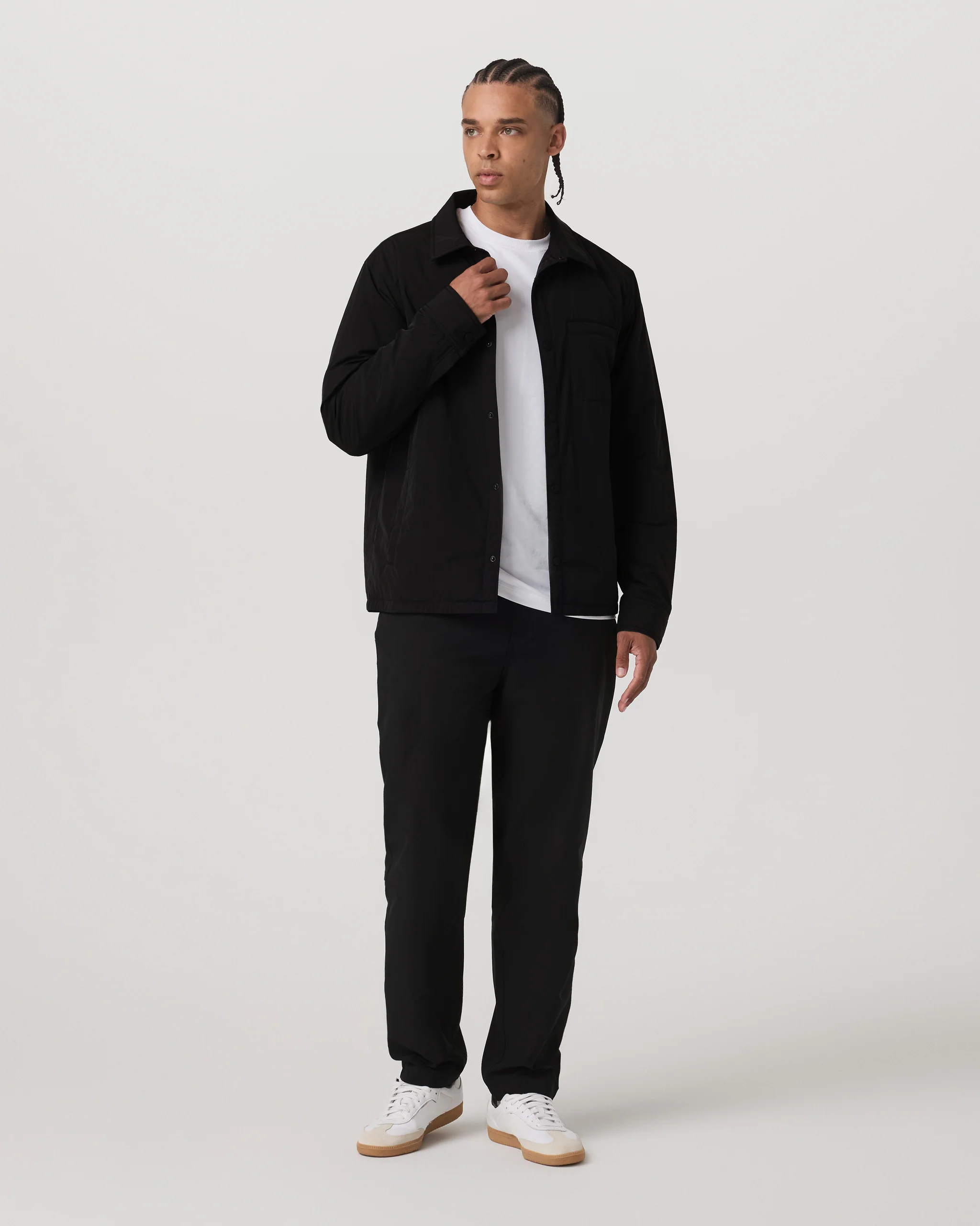 Nomad Insulated Shirt Jacket | Black