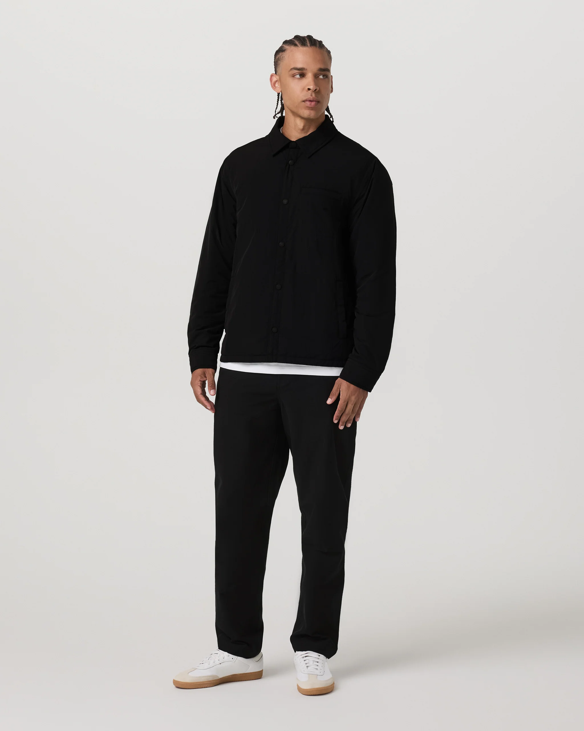 Nomad Insulated Shirt Jacket | Black