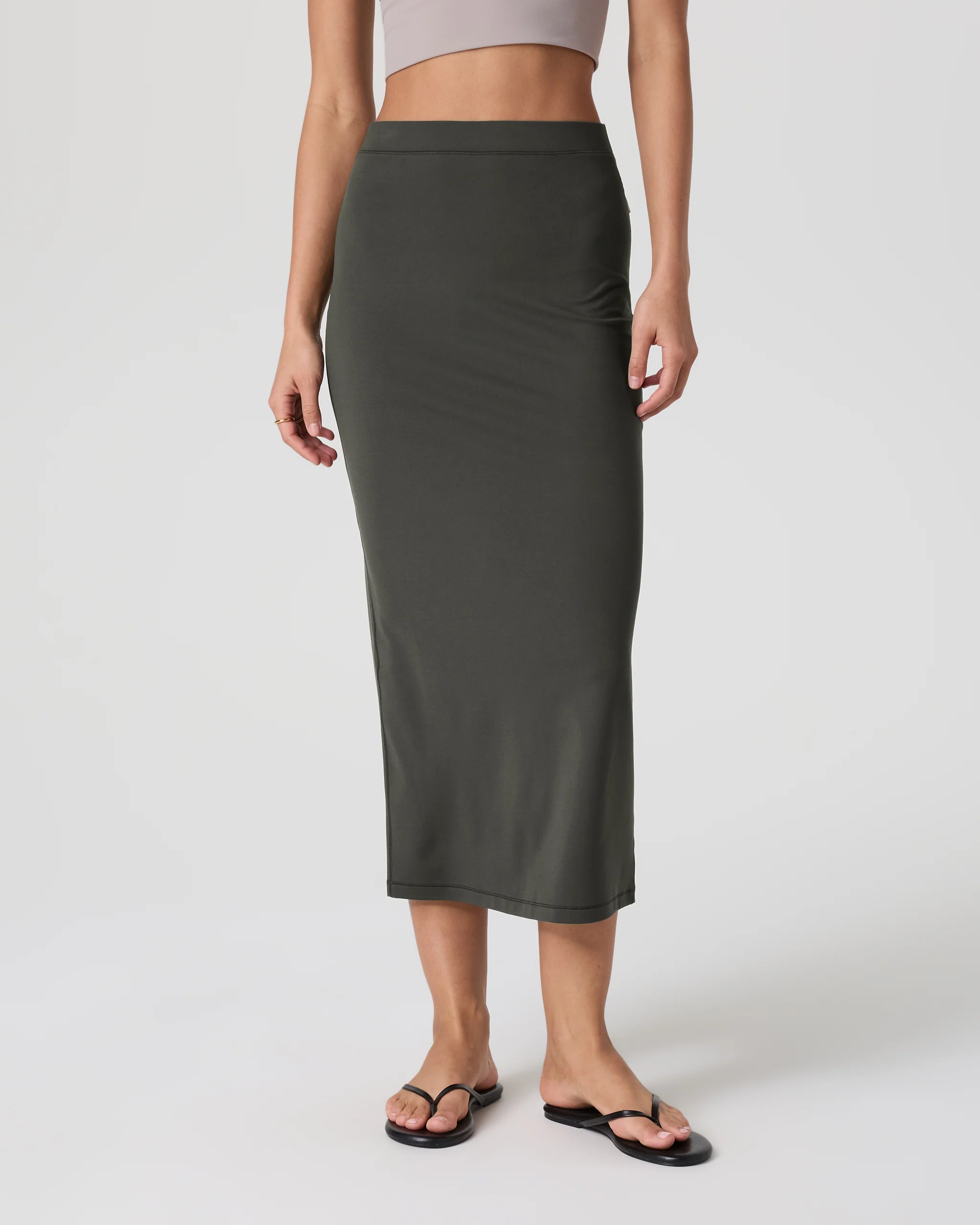 Halo Column Skirt | Kale