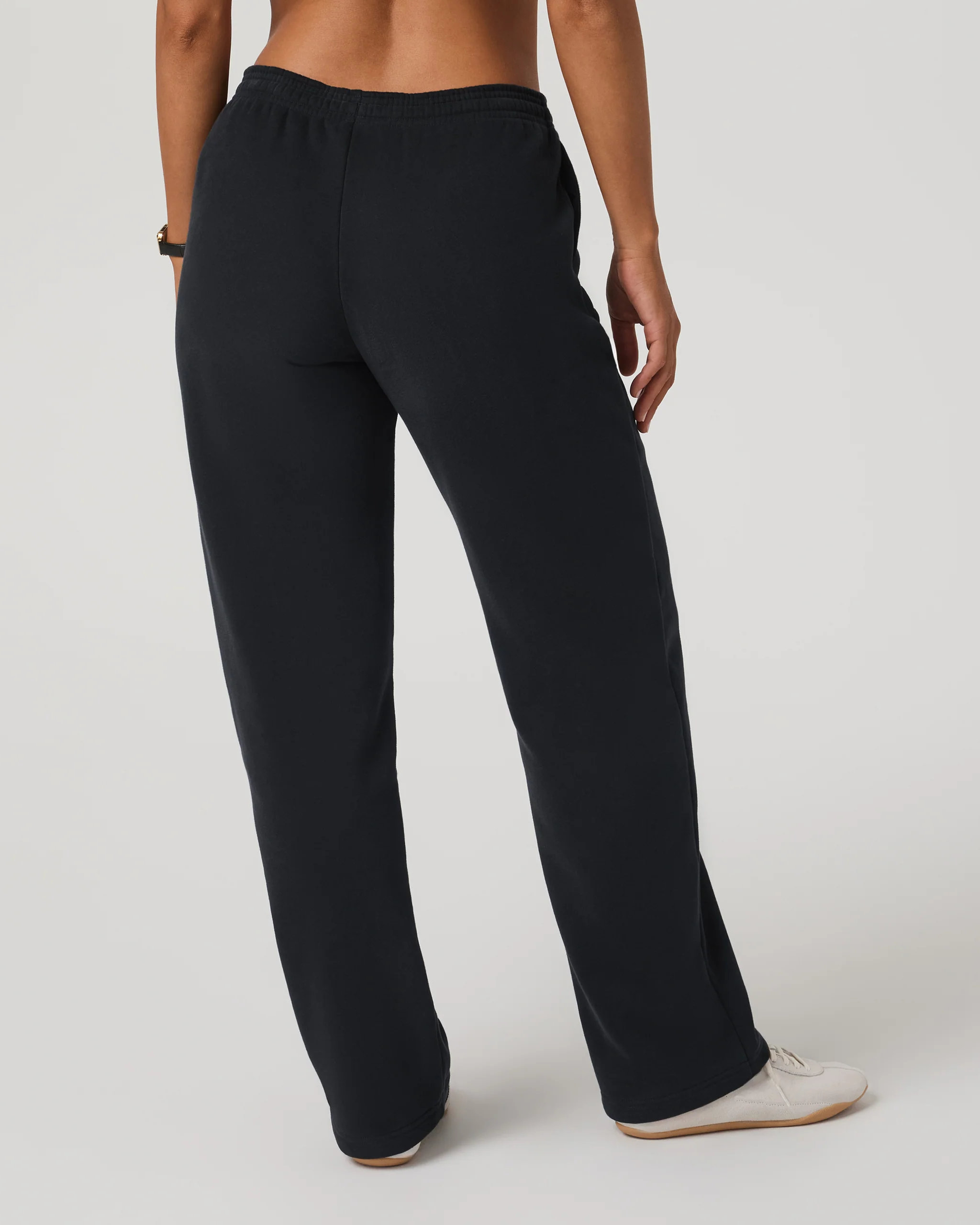 Restore Straight Leg Sweatpant-Long | Washed Black