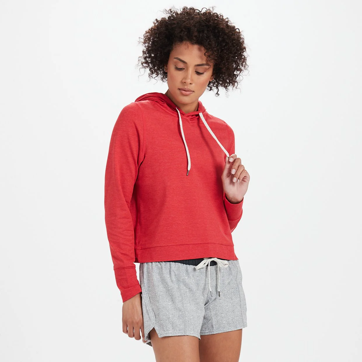 Halo Essential Hoodie | Melon Heather