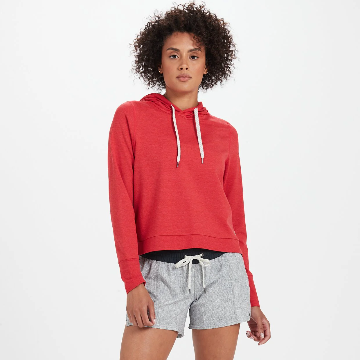 Halo Essential Hoodie | Melon Heather