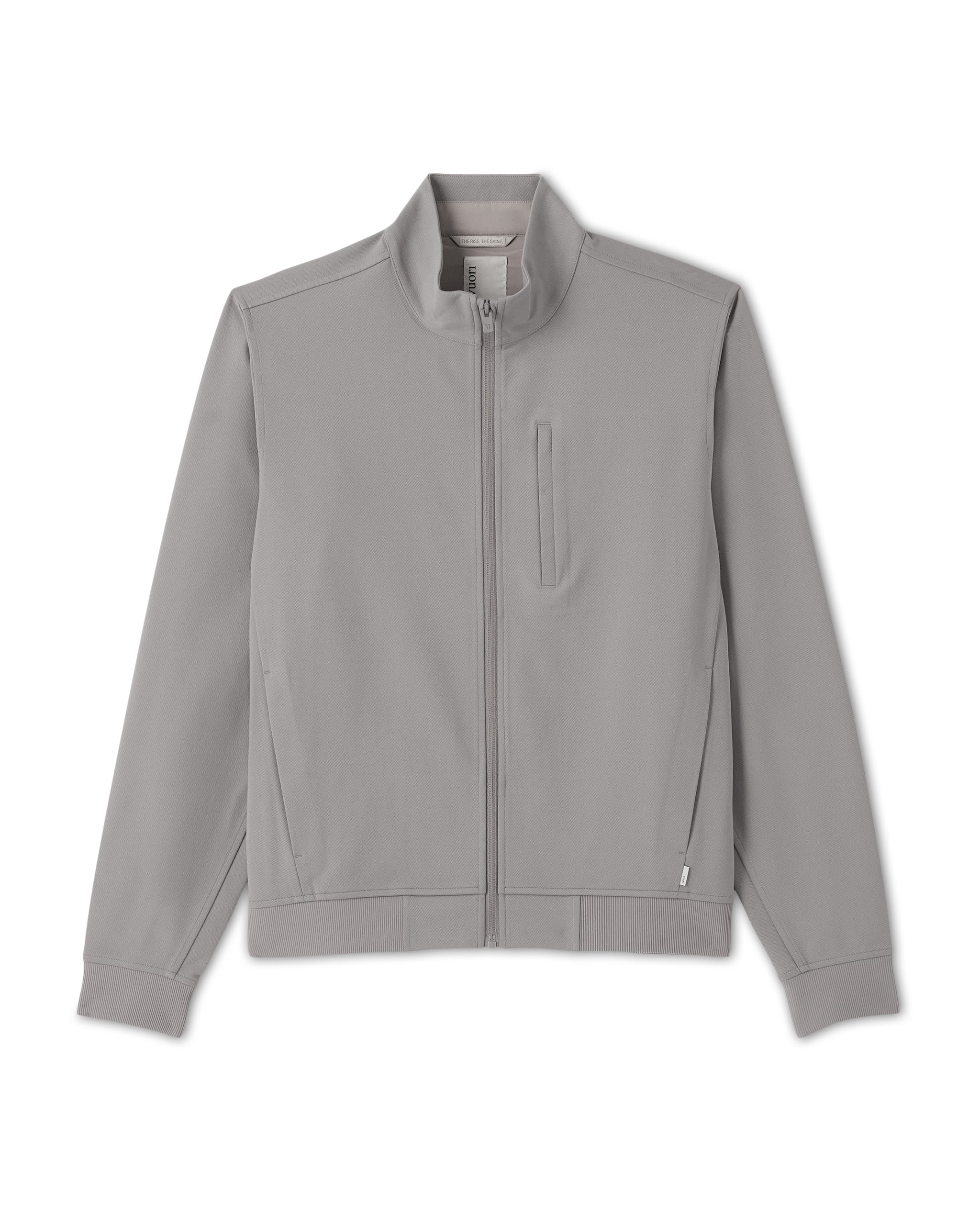 Vuori Meta™ Twill Full Zip | Shiitake