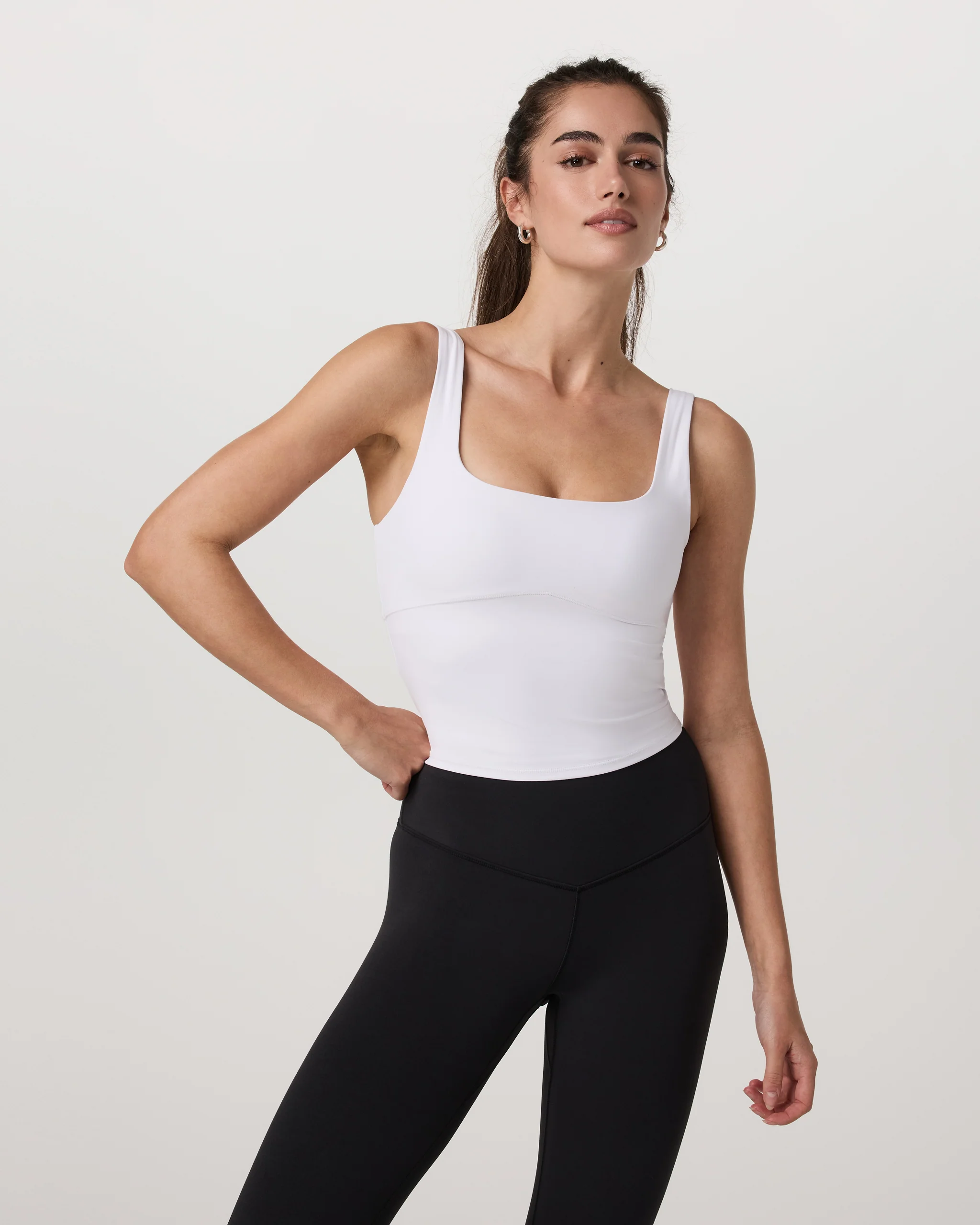 2277-vuori-alltheformtm-support-tank-white-1.webp Vuori AllTheForm™ Support Tank | White