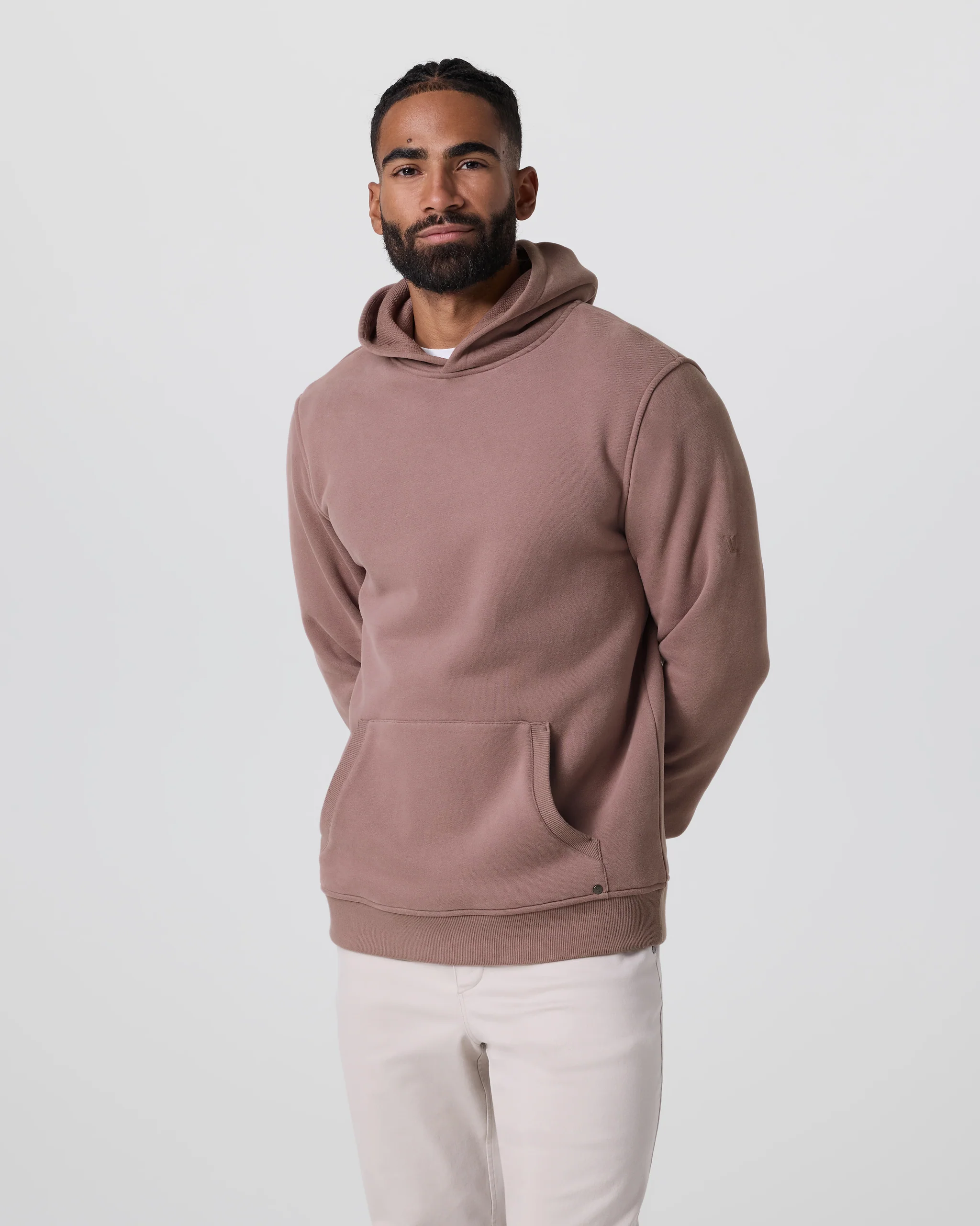 Seaside Pullover Hoodie | Dark Umber