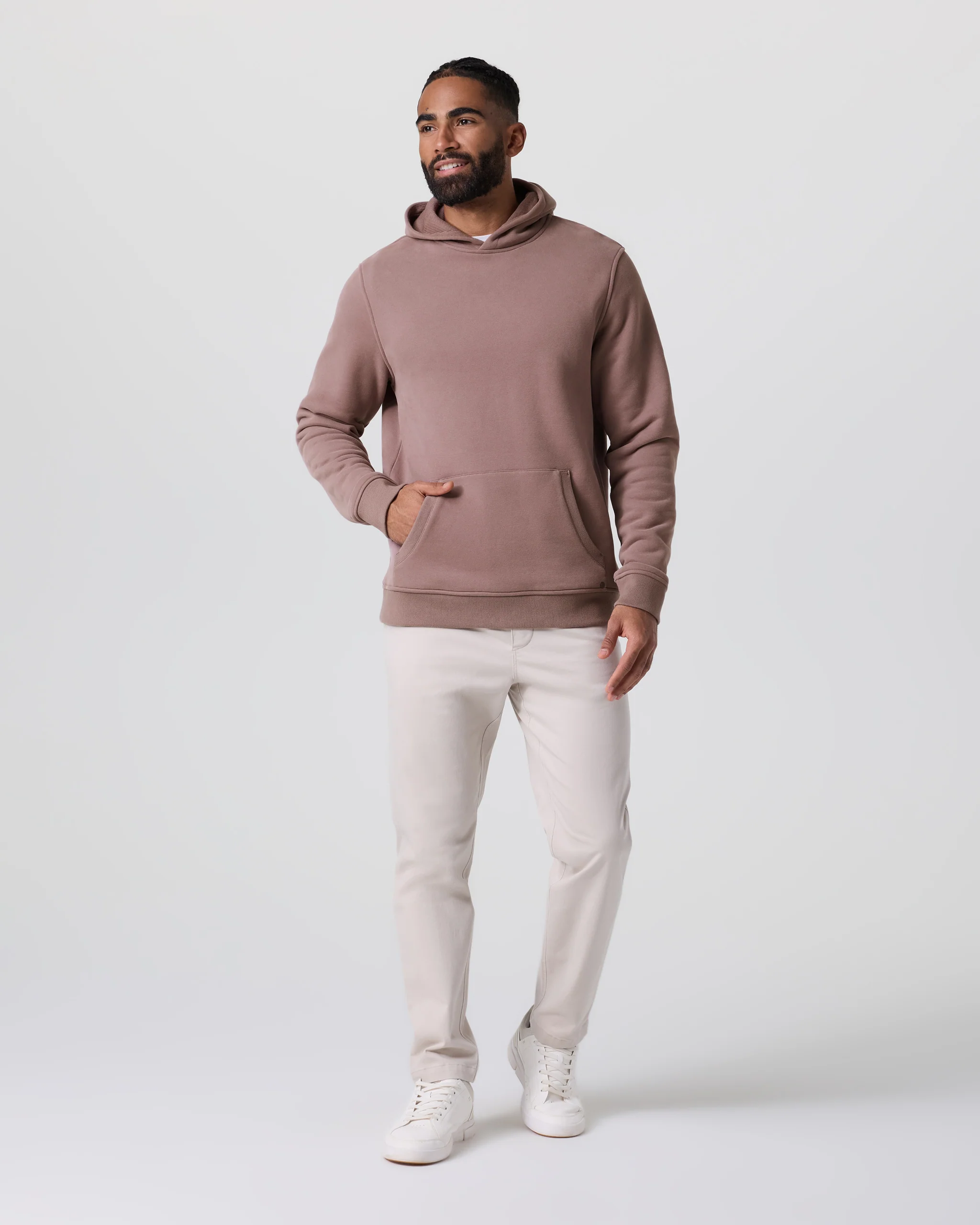 Seaside Pullover Hoodie | Dark Umber