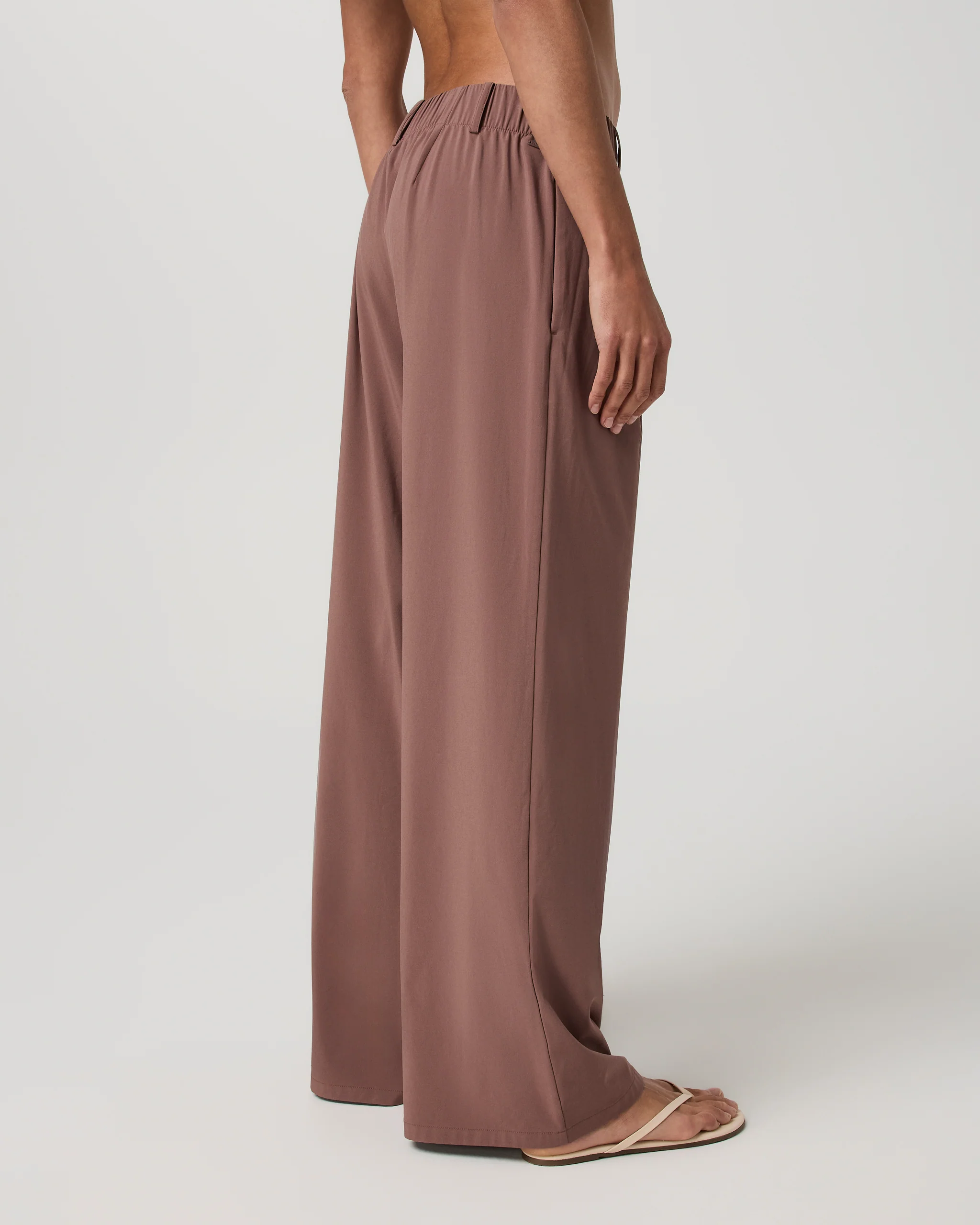 Villa Wideleg Trouser - Short | Sable