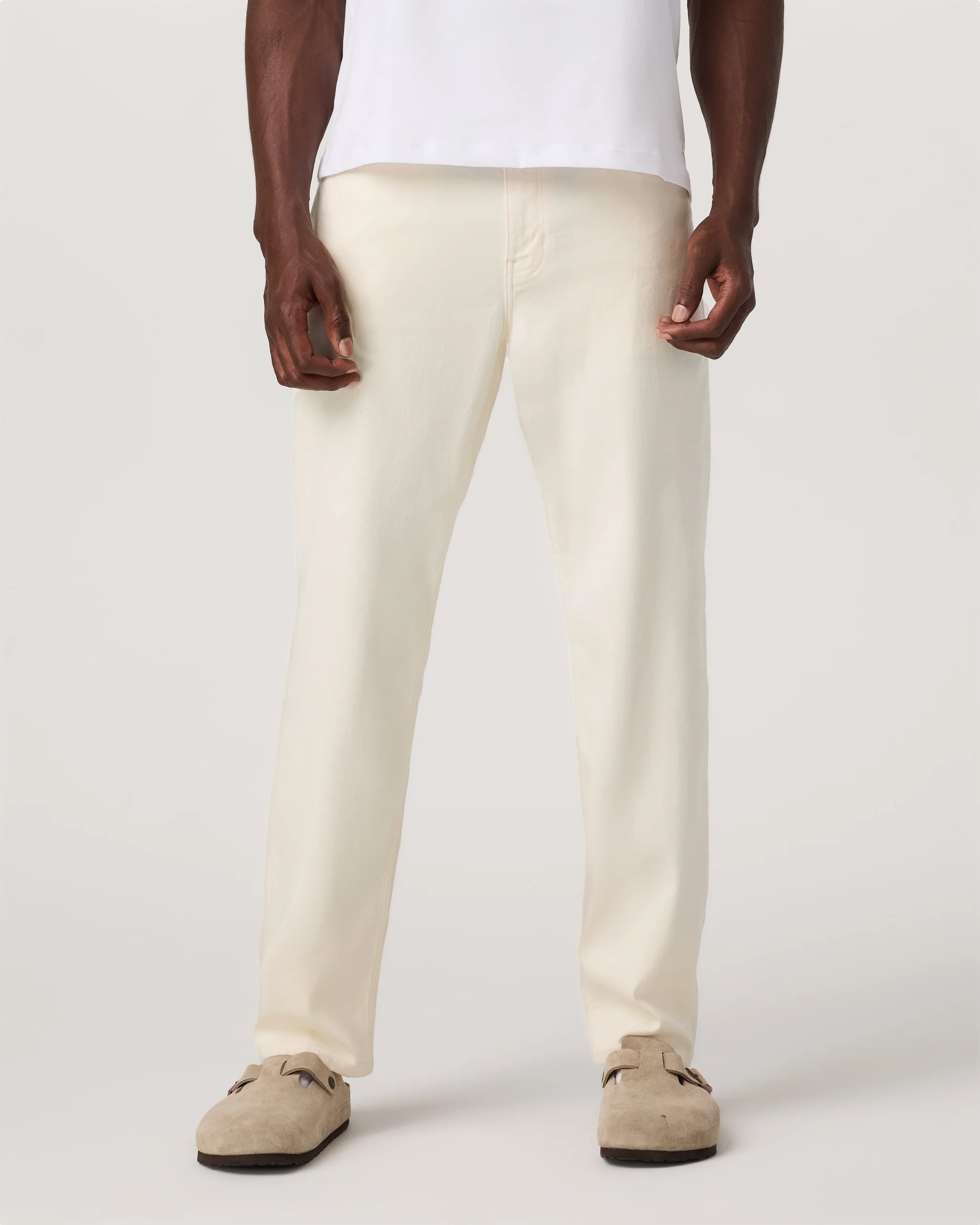 Benton Stretch Twill Pant Classic Fit 30" | Natural