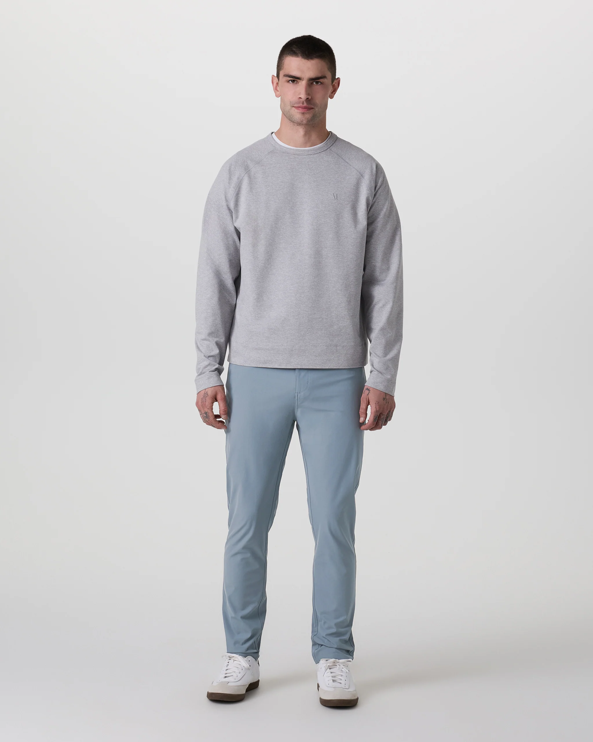 Vuori Meta™ Pant Athletic Slim Fit 34" | Dusty Blue