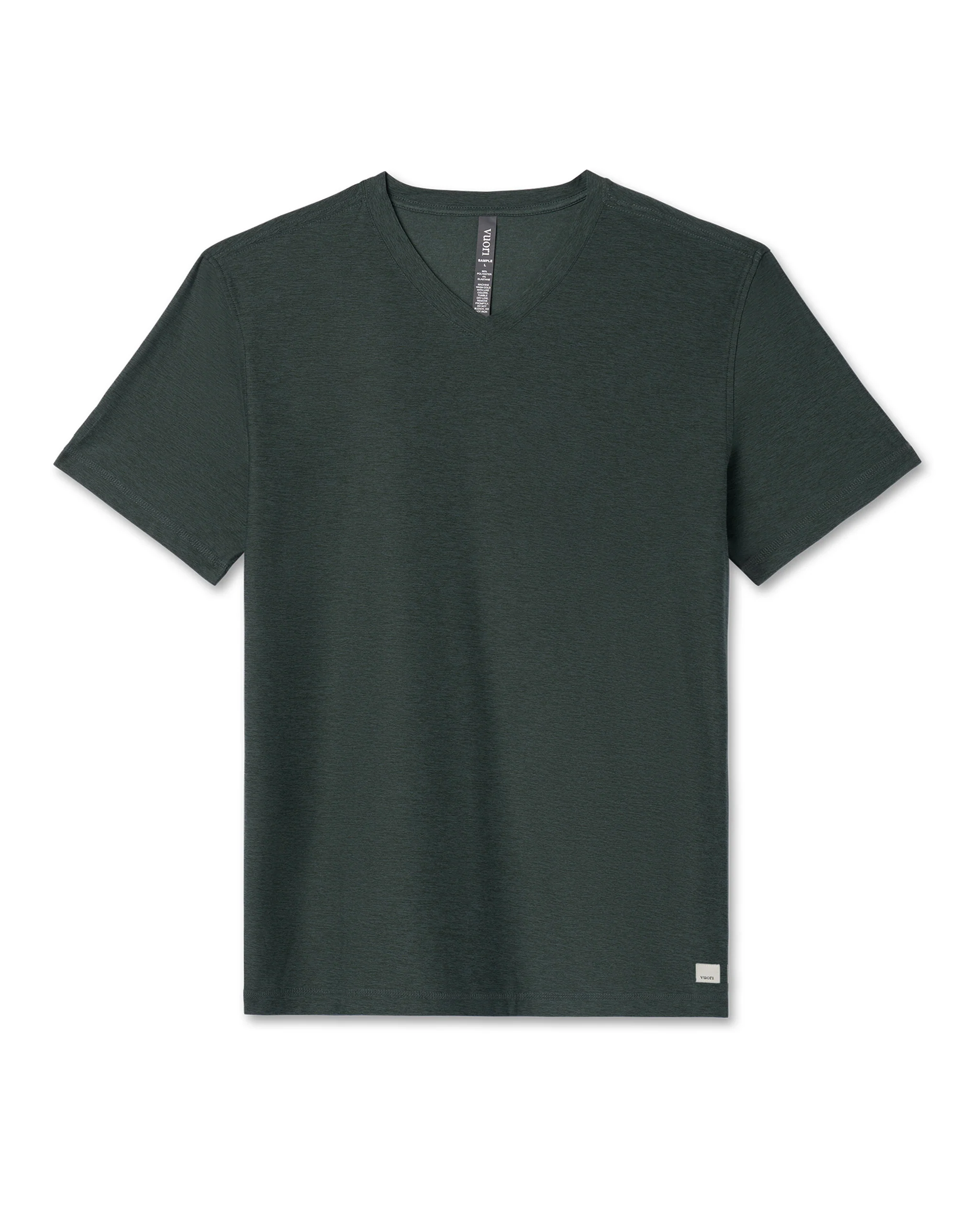 Strato Tech V-Neck Tee | Aspen Heather