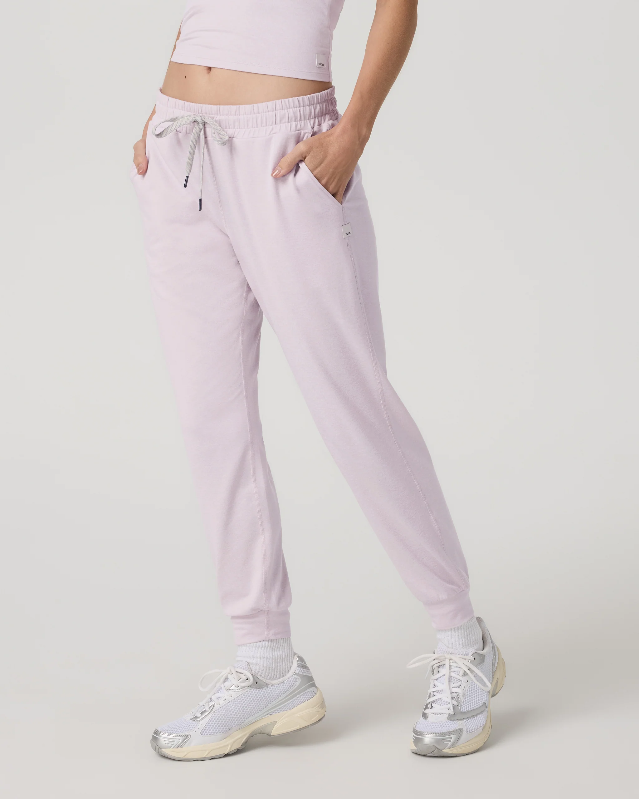 Performance Jogger - Long | Lilac Breeze Heather