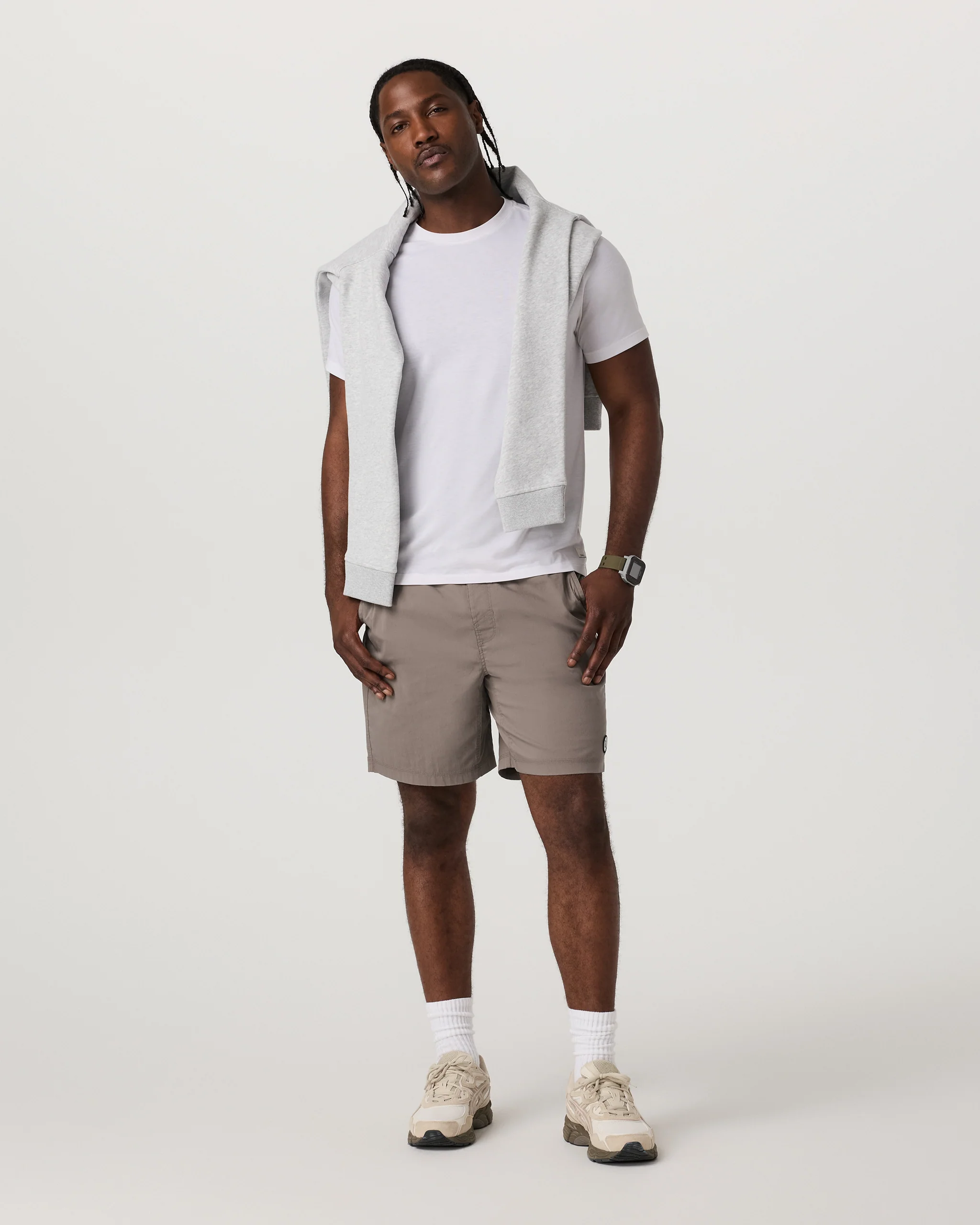 Kore Everyday Short Lined 7" | Smokey Taupe