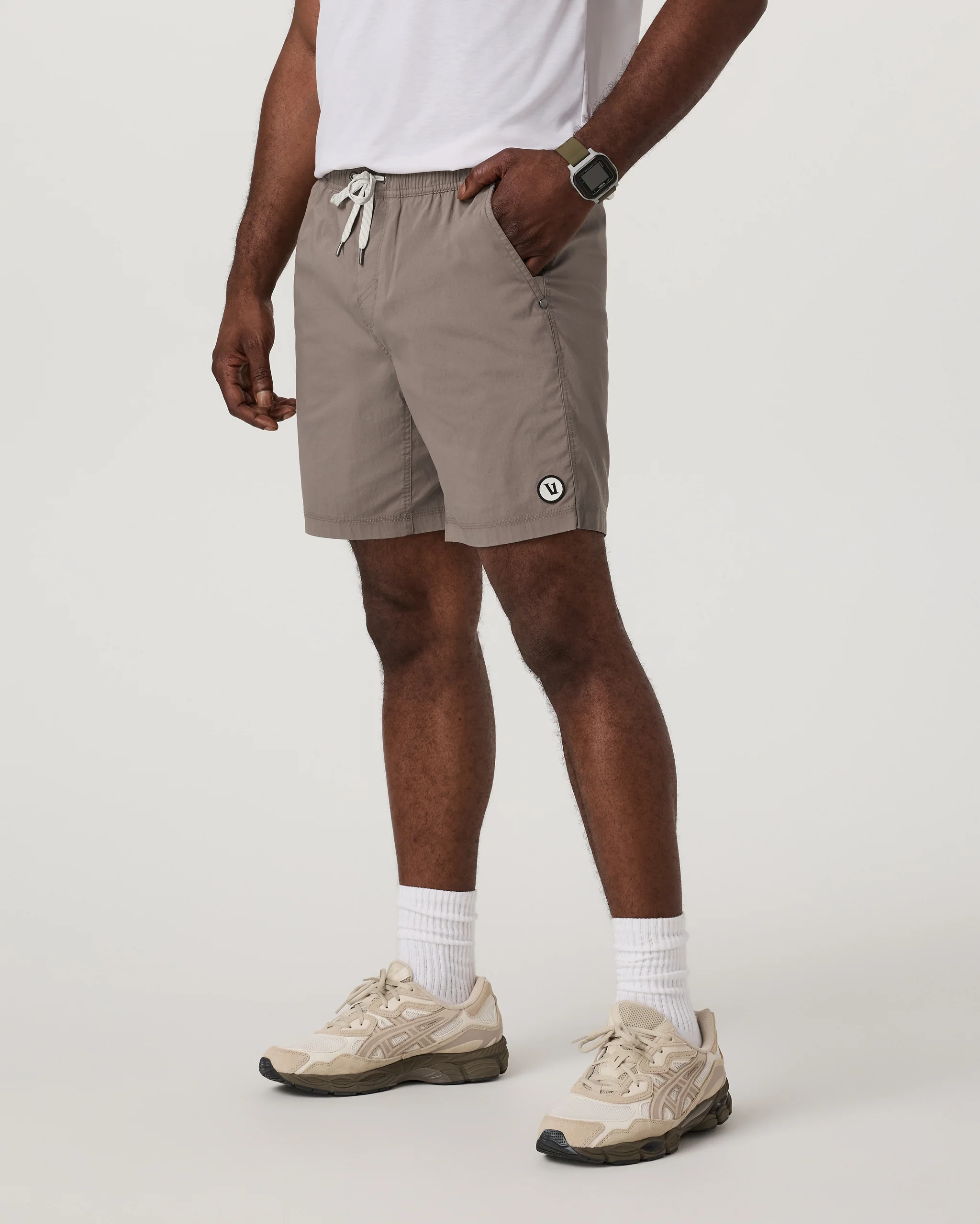 Kore Everyday Short Lined 7" | Smokey Taupe