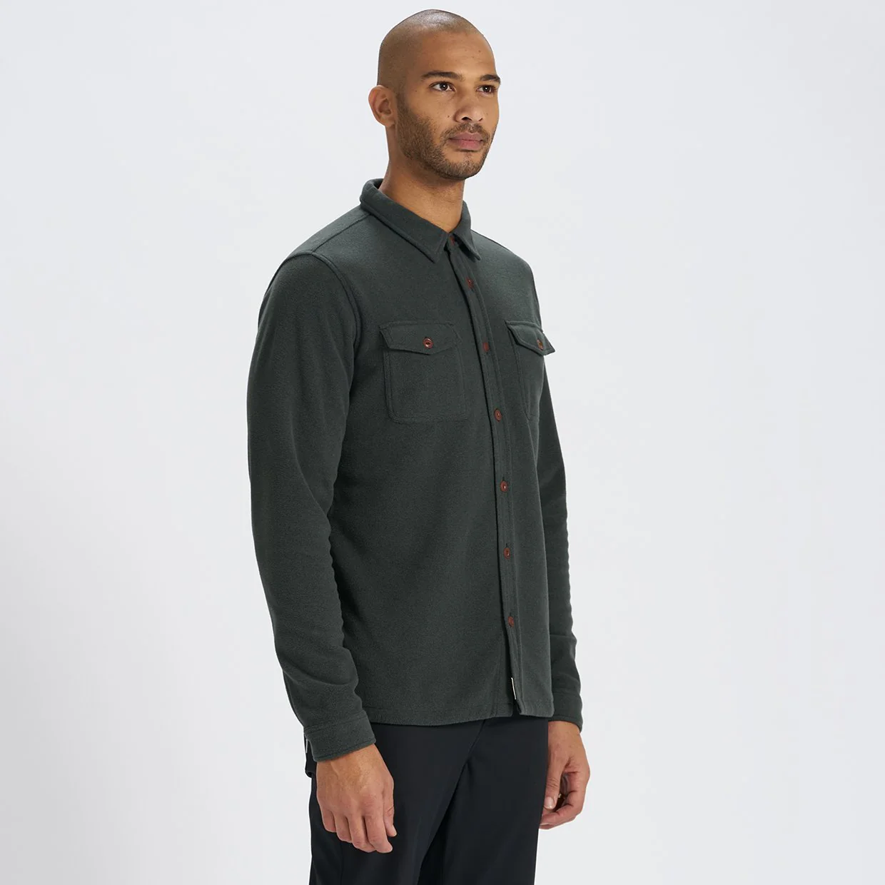 Aspen Shirt Jacket | Blackened Green