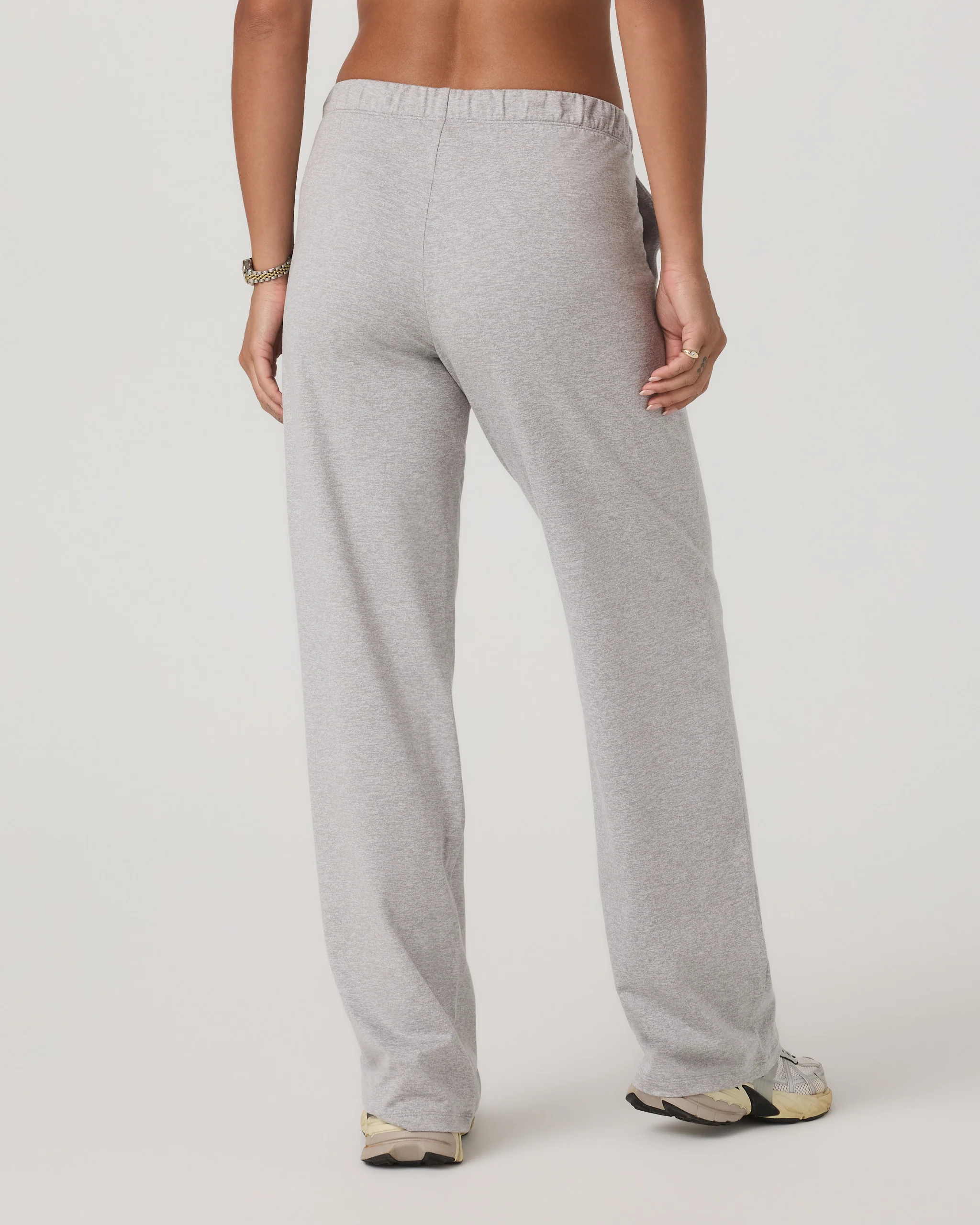 Halo Modern Straight Leg Pant-Long | Pale Grey Heather