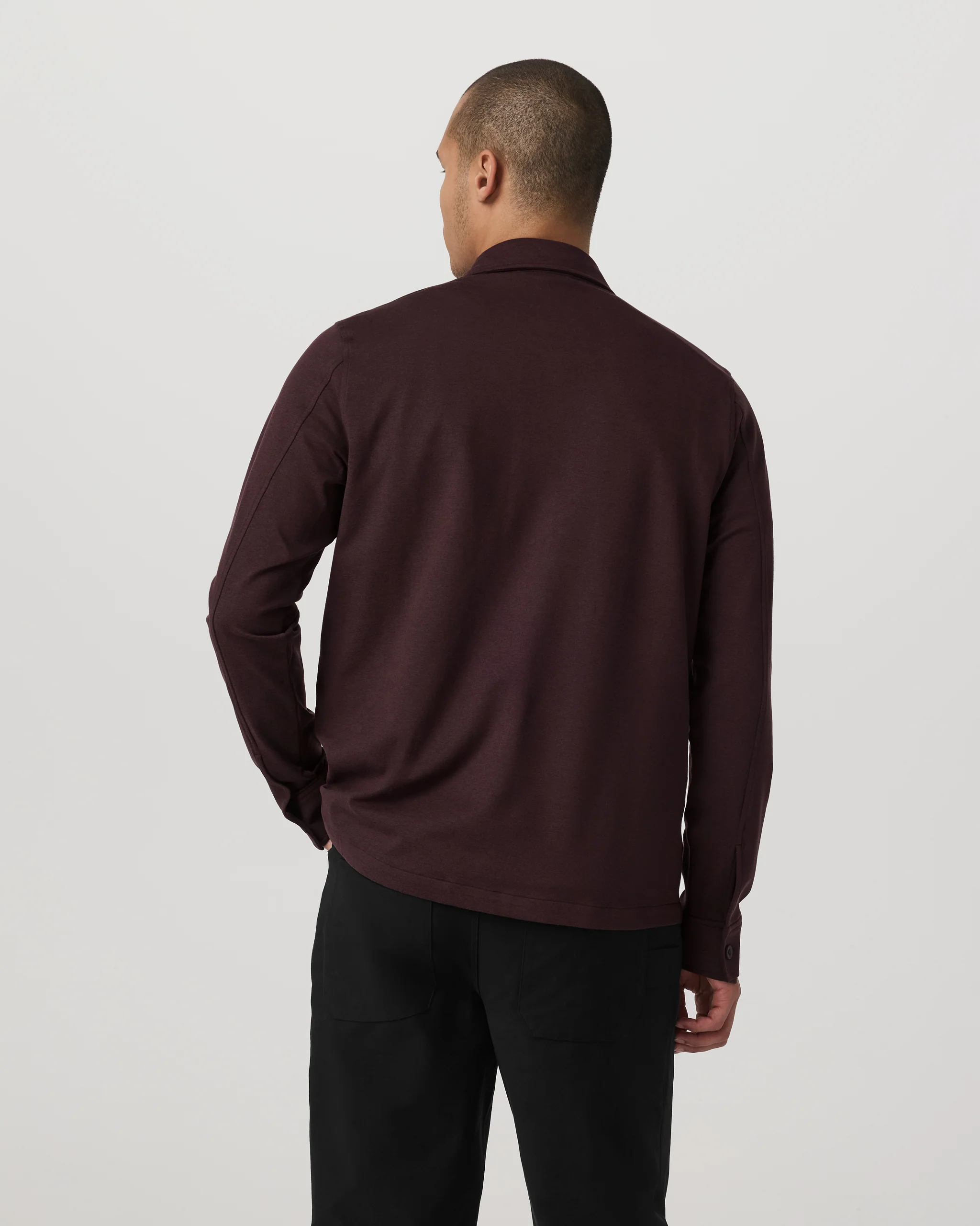 Coronado Shirt Jacket | Mahogany Heather