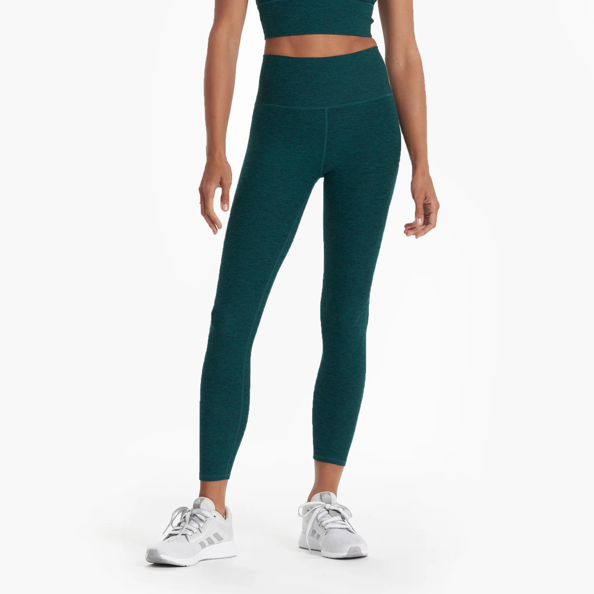 Clean Elevation Legging-Short | Jade Heather