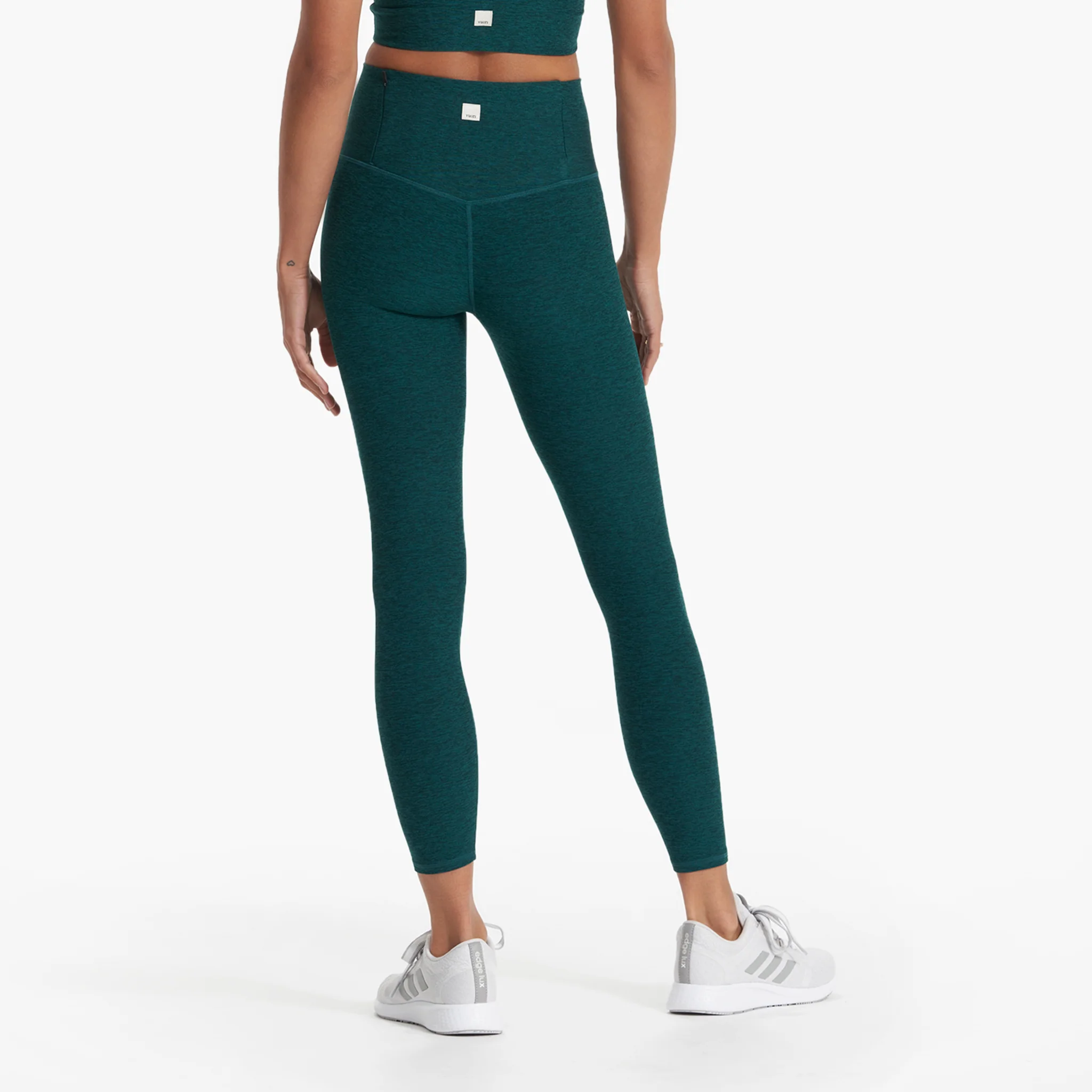 Clean Elevation Legging-Short | Jade Heather